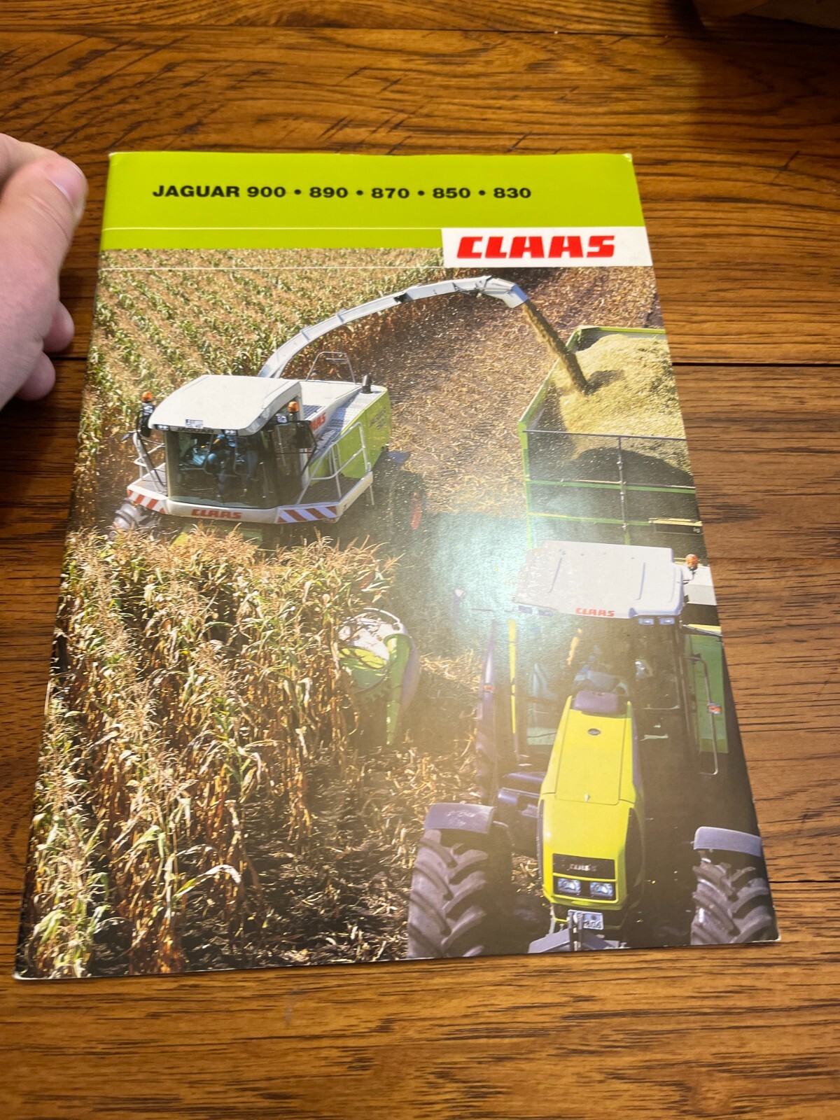 Claas 900 890 870 850 830 Self Propelled Forage Harvester Brochure FCCA