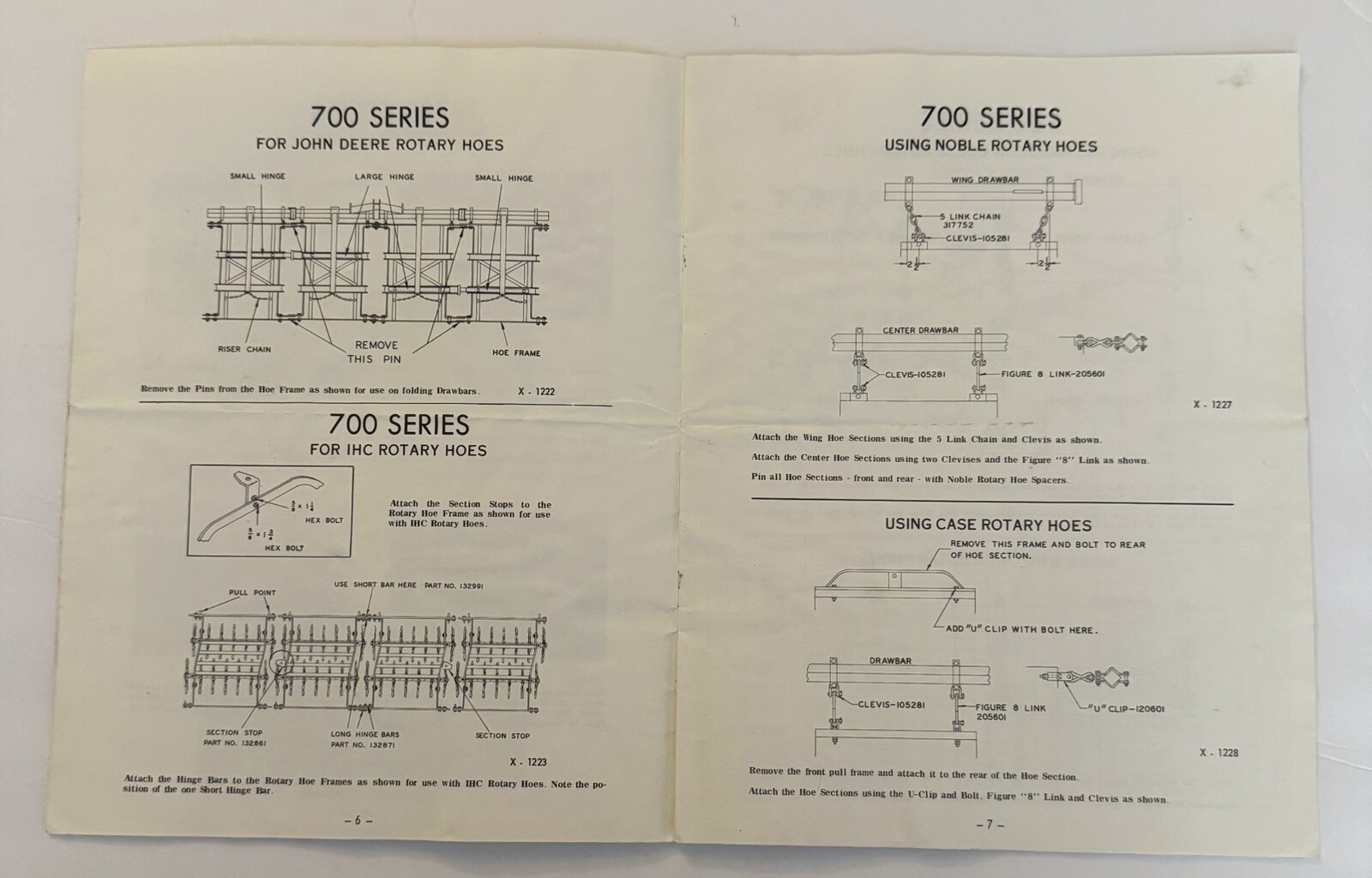 Vintage 1960’s Noble Manufacturing Co. Farm Agriculture Equipment Catalog