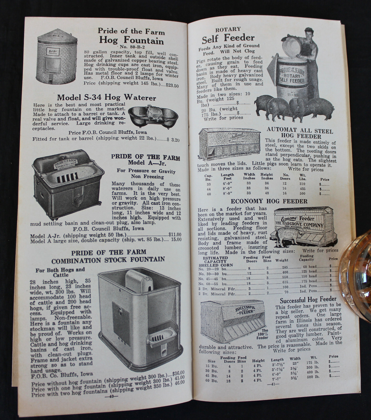 1941 BREEDERS SUPPLY CO. MONEY SAVER CATALOG #21 ~ COUNCIL BLUFFS, IOWA