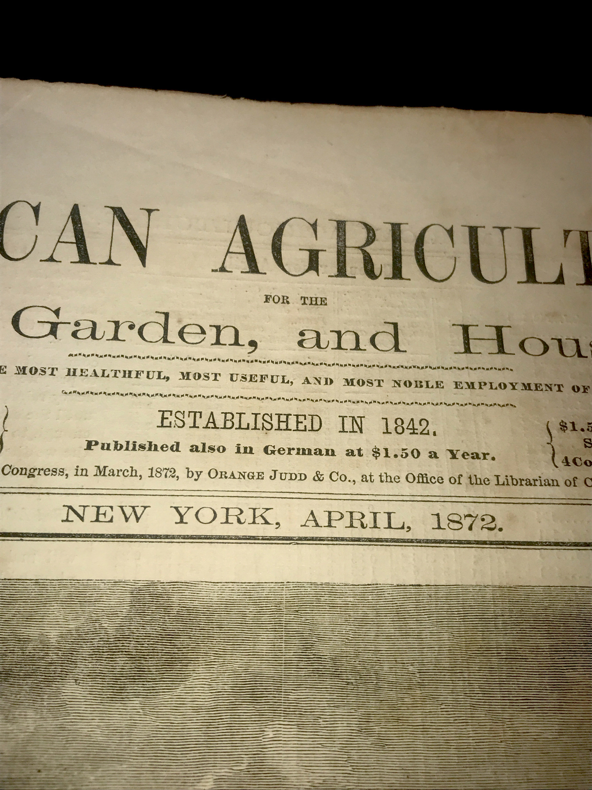 ORIGINAL 1872 THE BREAKING UP OF THE ICE Settler Farm Engraving Advertising