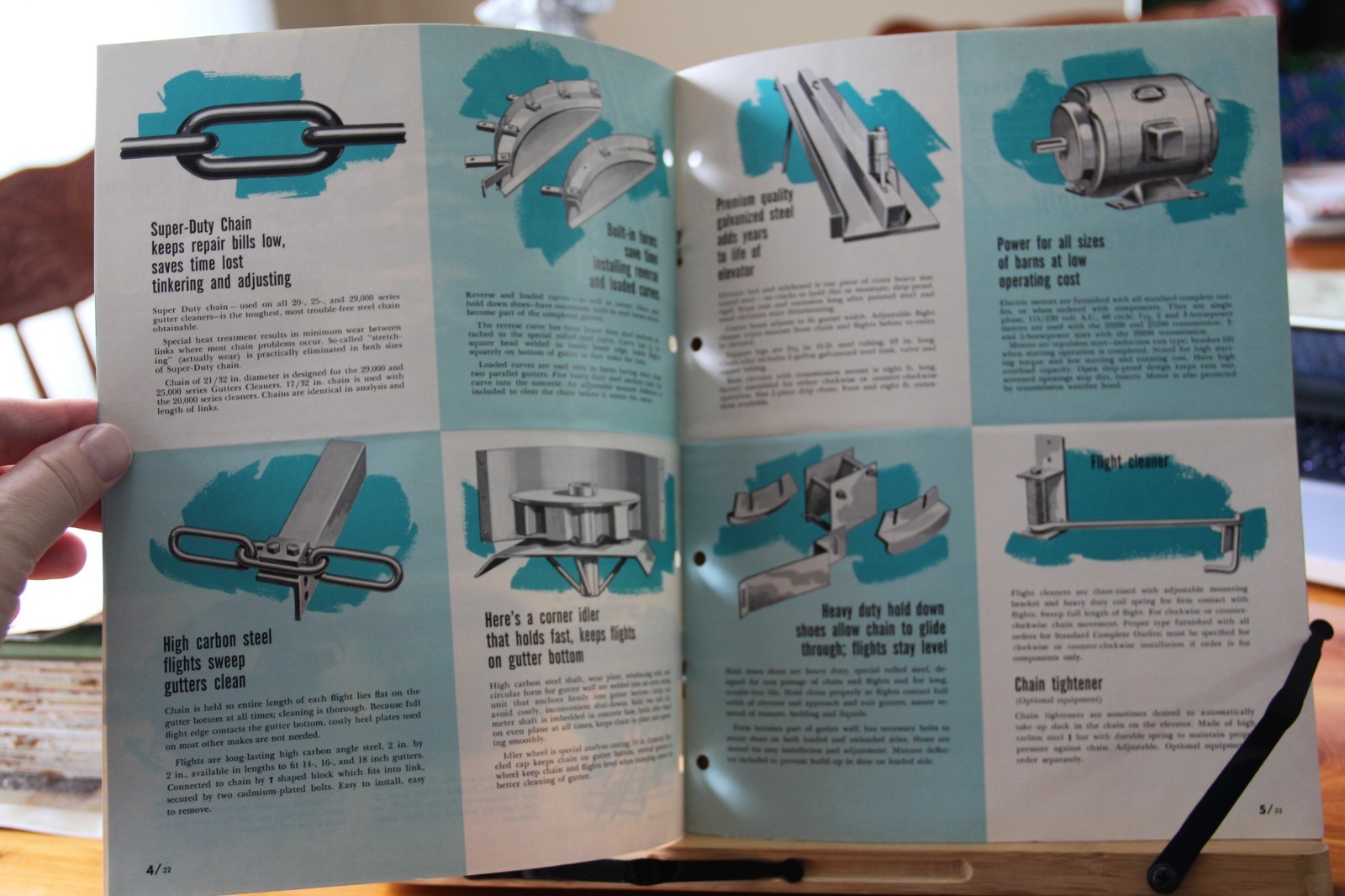 Brochure Catalog Profi-Matic Gutter Cleaners Hudson Manufacturing Chicago IL 62″