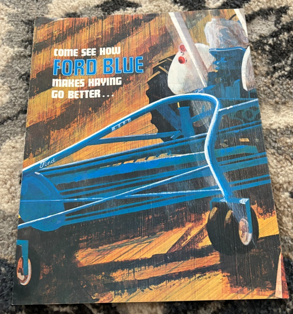 Ford Tractor Haying For 1972 Brochure DCPA26