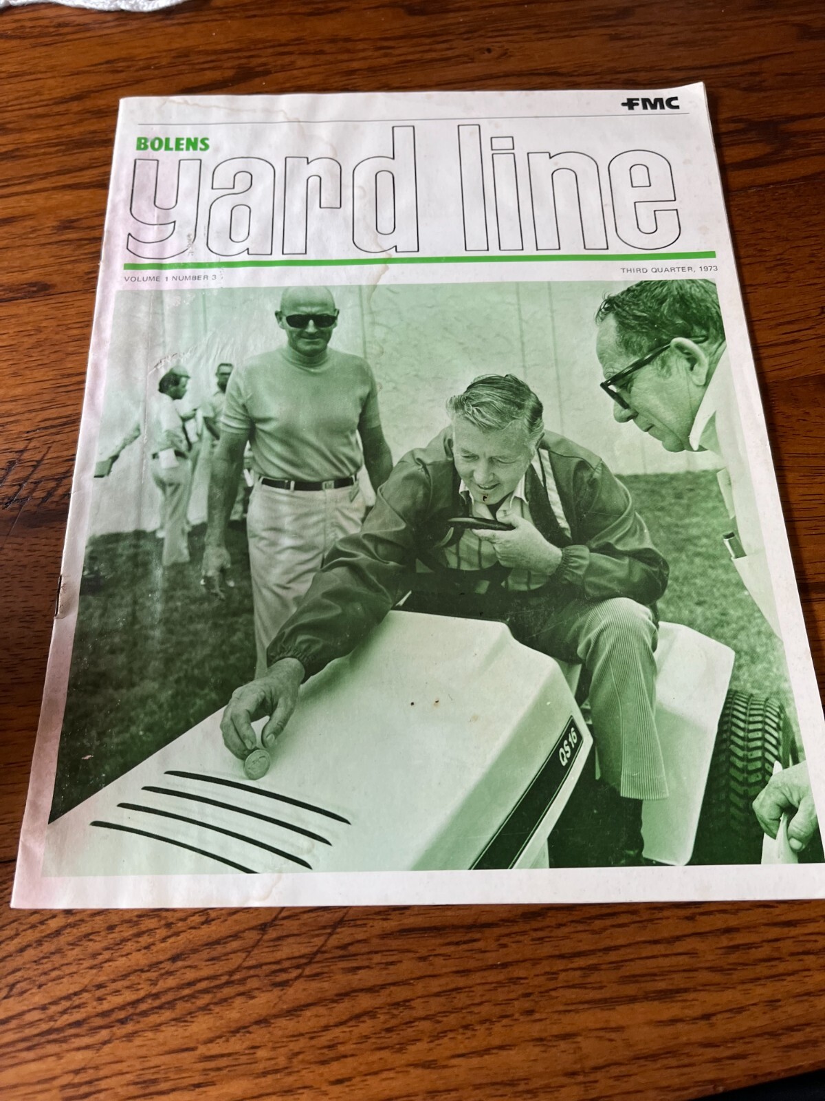 Bolens Lawn Tractor Yard Line Magazine For Third Quarter 1973 Brochure FCCA