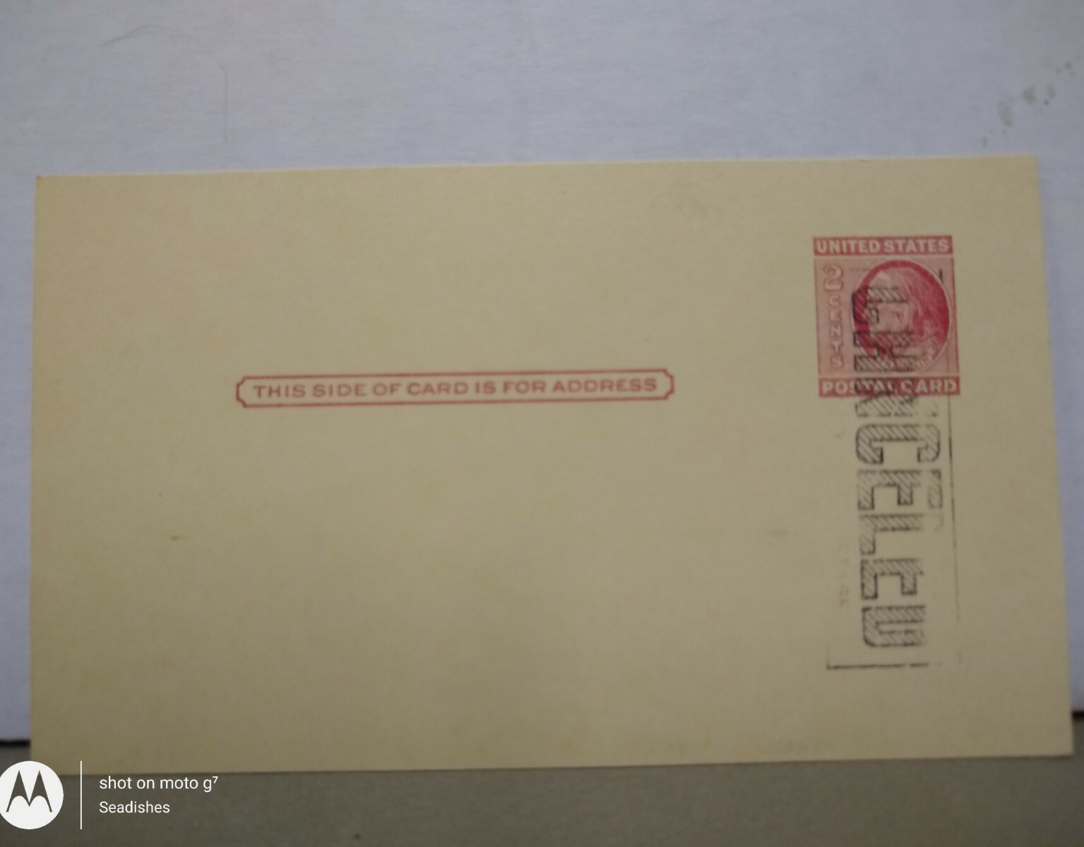 Vintage Anthony Mfg. Co. Hiawatha Iowa Sales Postcard Tile Outlet Covers 2¢
