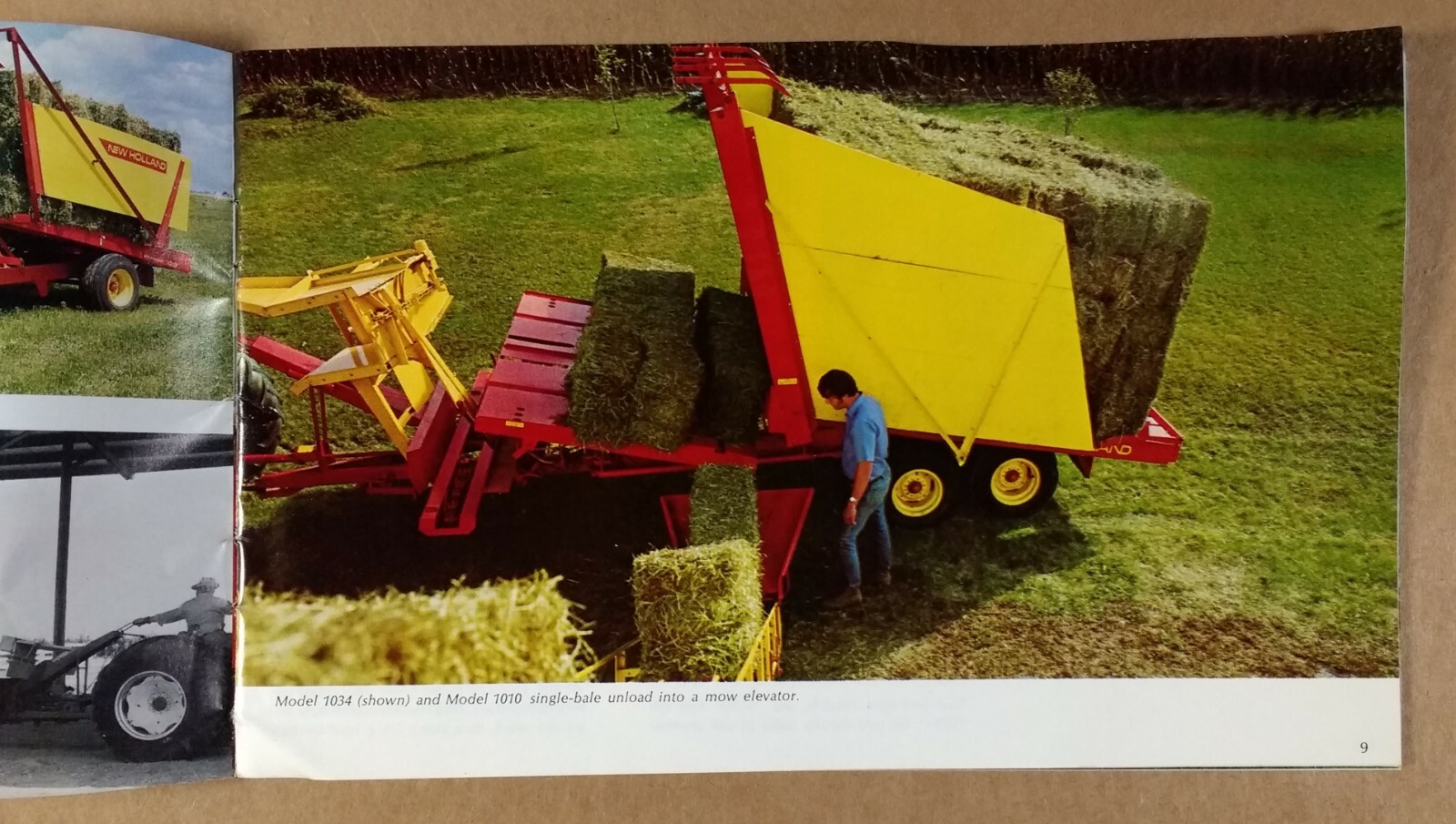 1973 New Holland Equipment Buyer’s Guide Catalog balers combine windrower