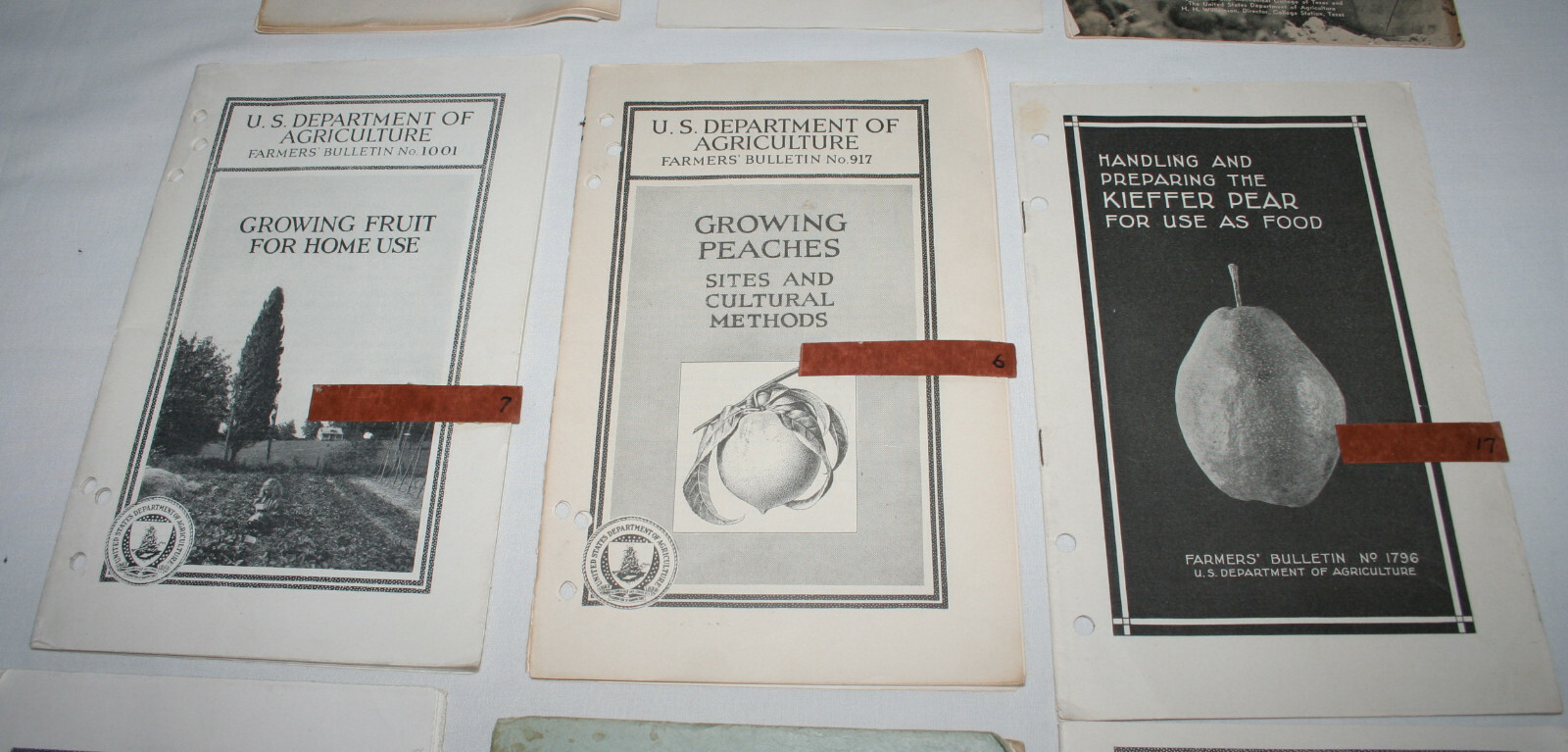 9 US Department of Agriculture lot of Farmer’s Bulletin