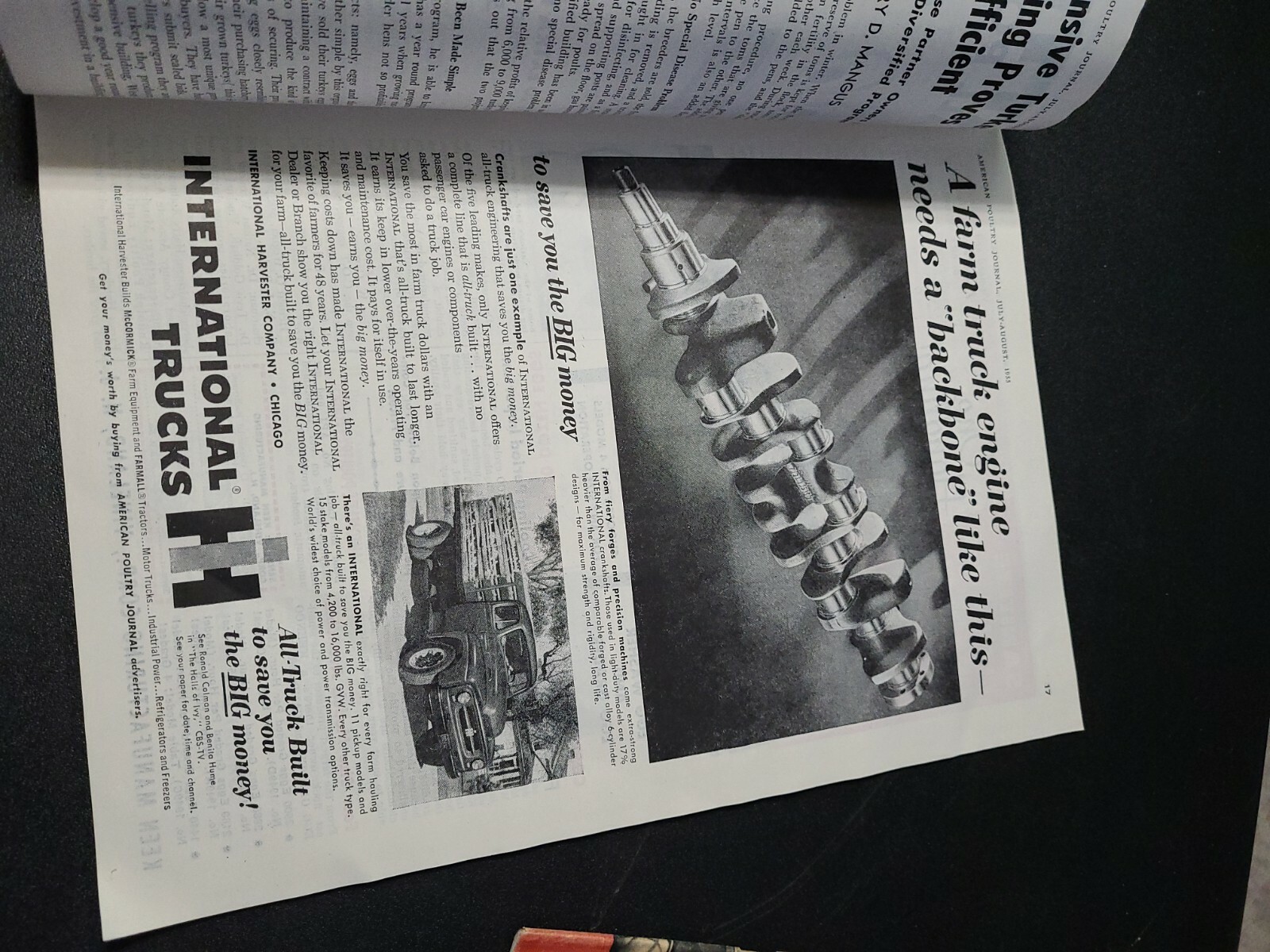 Vintage July August 1955 Poultry Farm Journal Magazine- Many Great Ads