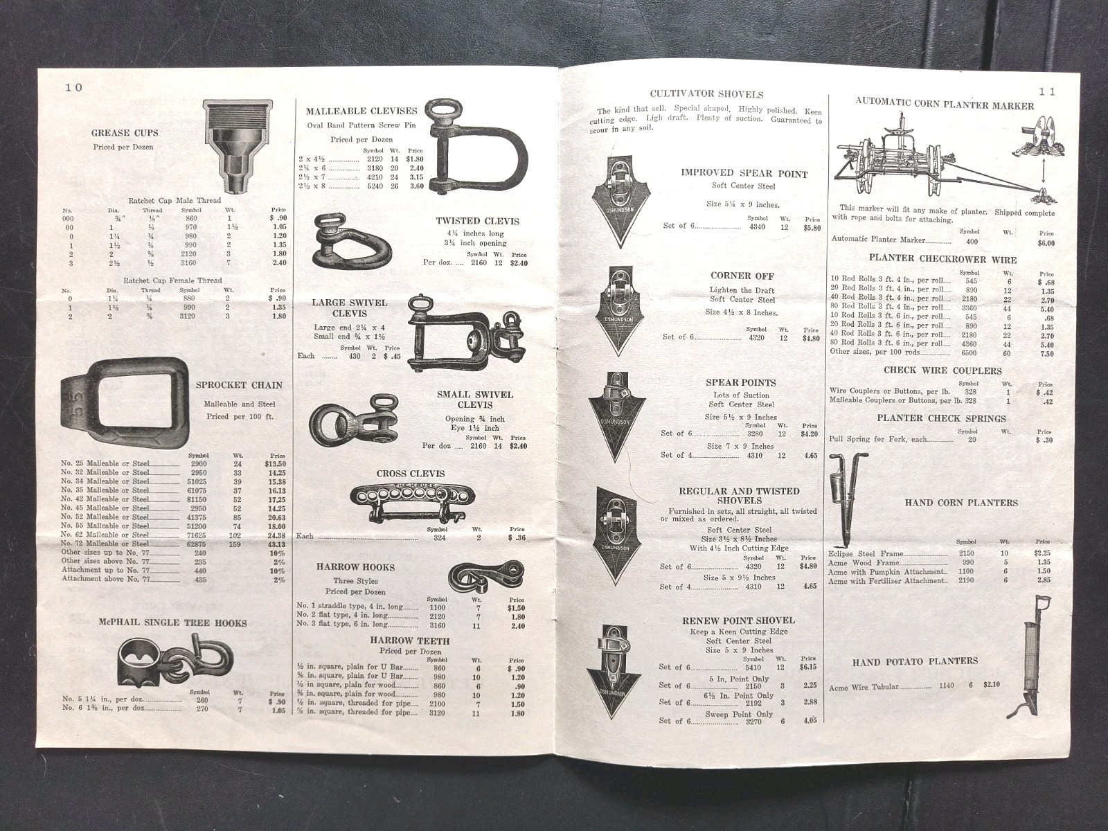 1920s Ketchum Farm equipment Dealer Sales Brochure Advertising Catalog 2pc Lot