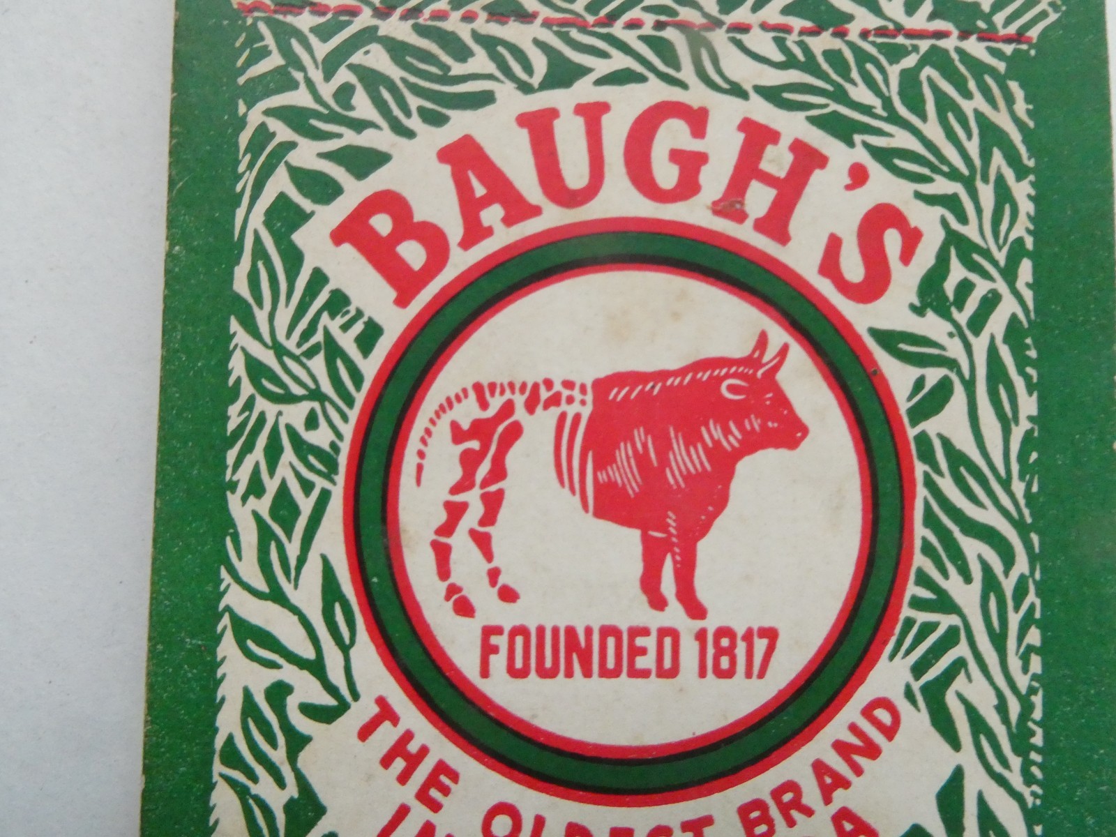 Baugh’s Premium Plant Food & Soil Builder Advertising Notebook VTG Fertilizer
