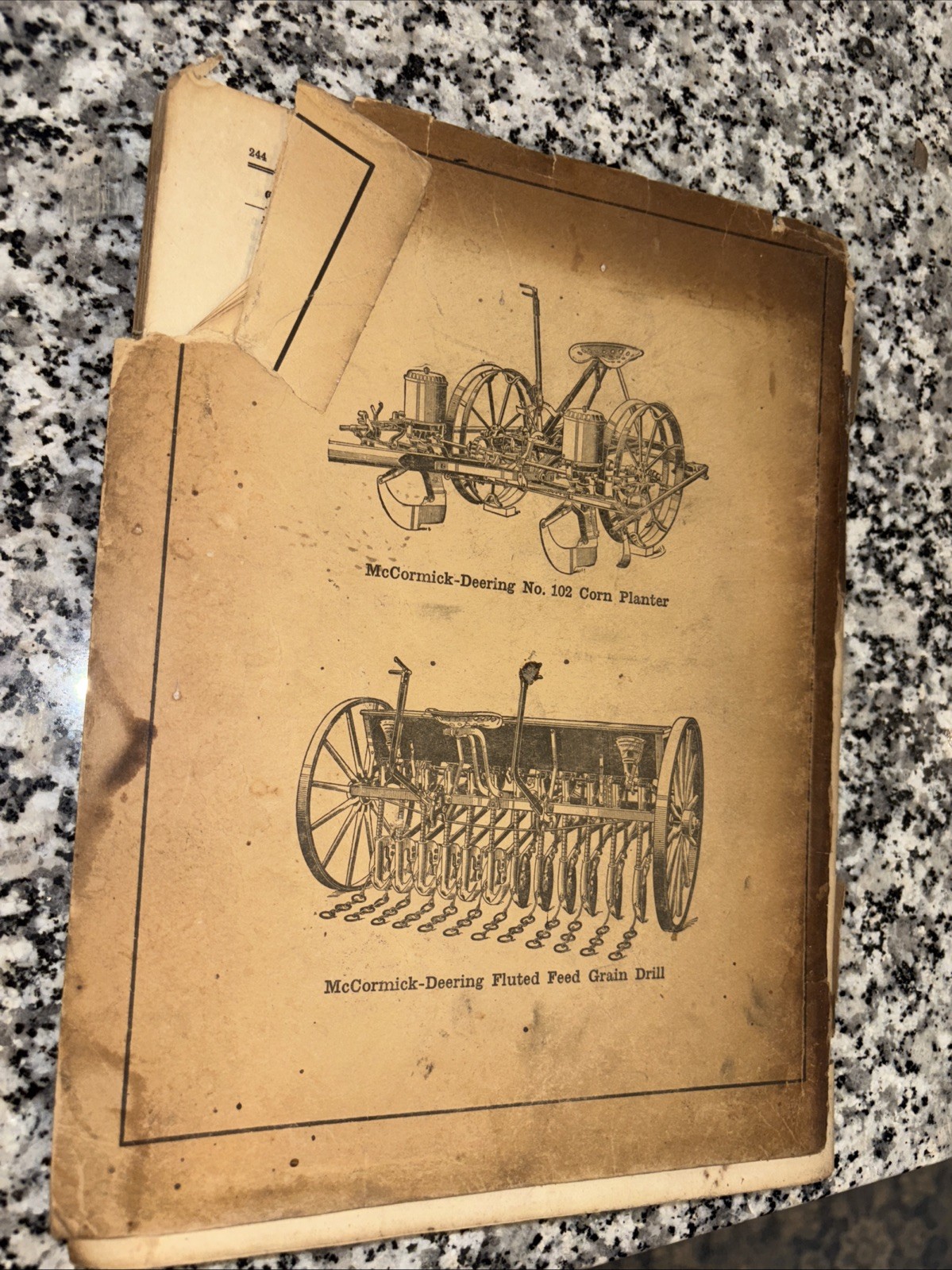 No. 32-TS Price list For Repairs McCormick-Deering Tillage&Seeding Machines