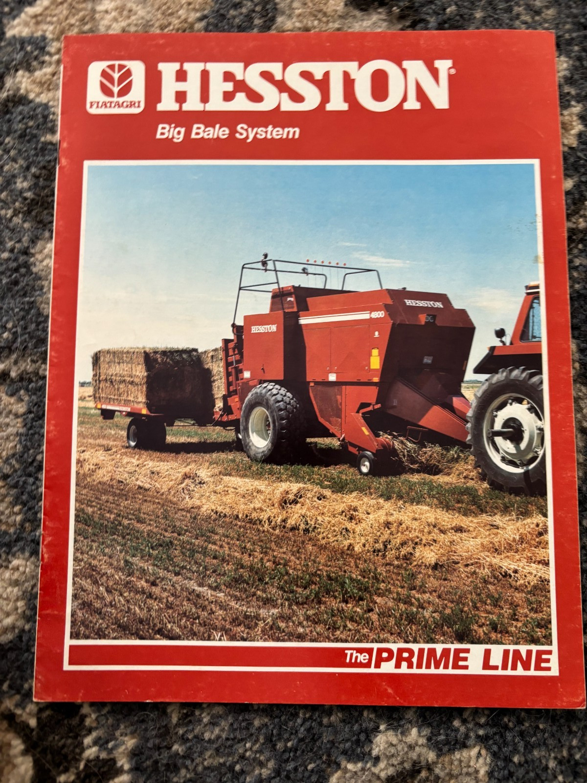 Hesston Big Bale System For 1985 Brochure AMIL26