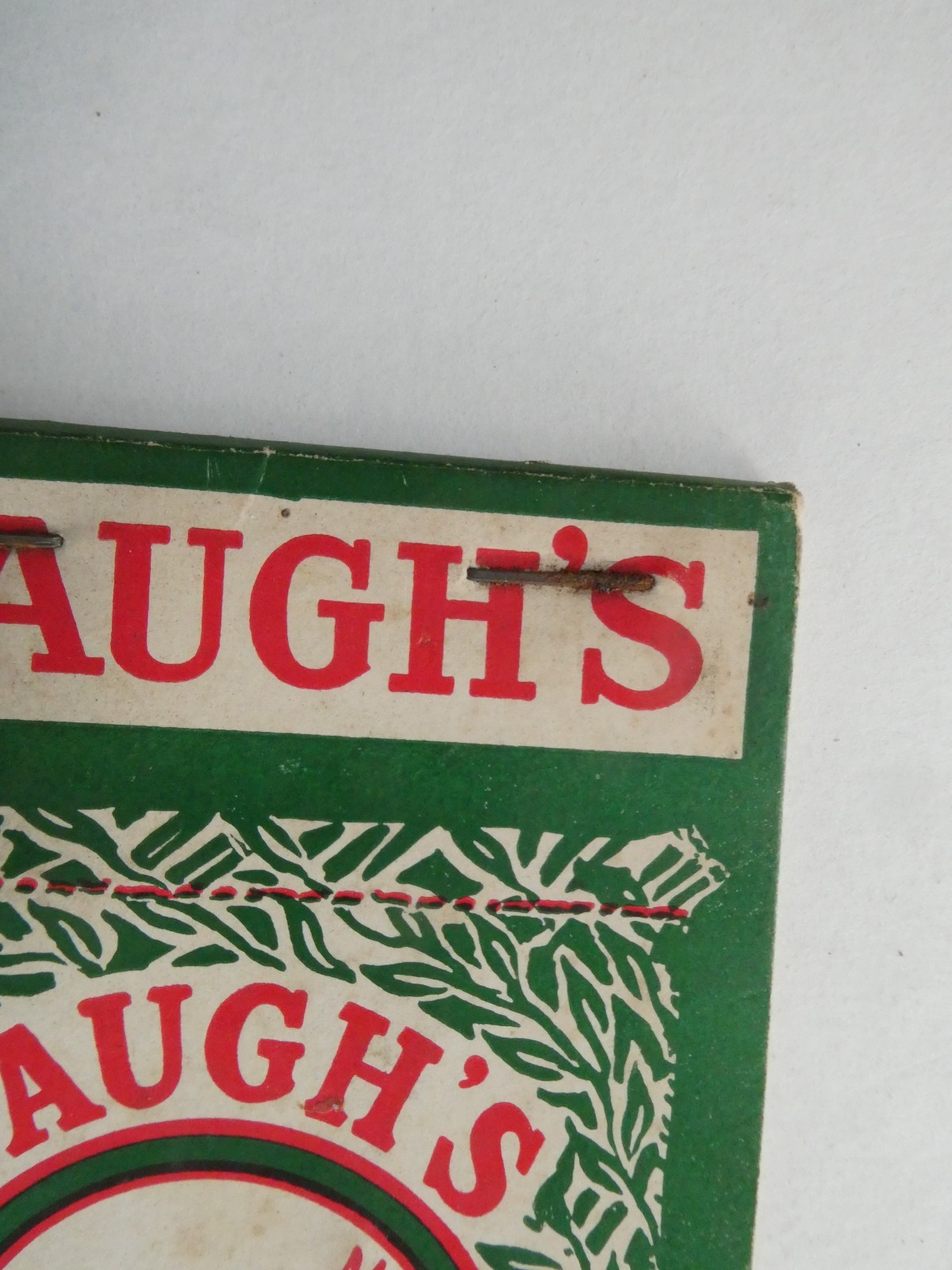 Baugh’s Premium Plant Food & Soil Builder Advertising Notebook VTG Fertilizer
