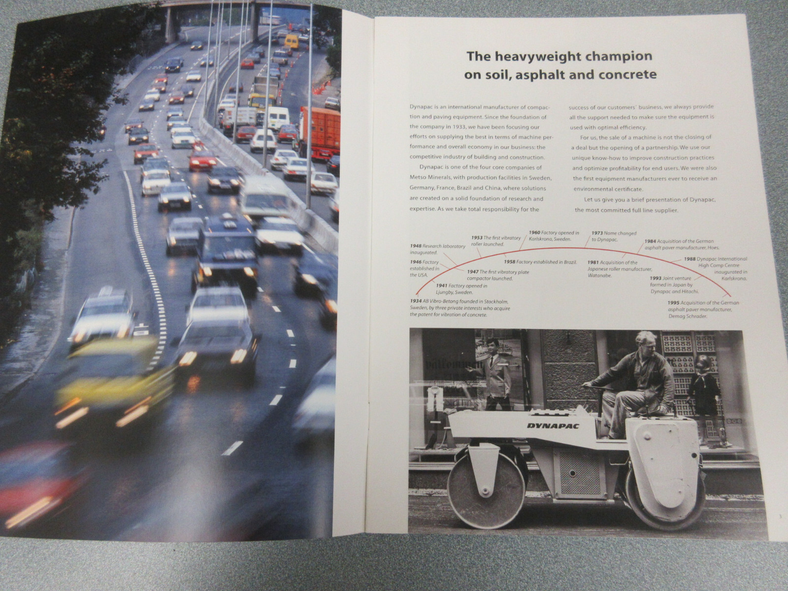 Dynapac Company Brochure 20 Page Nice Information
