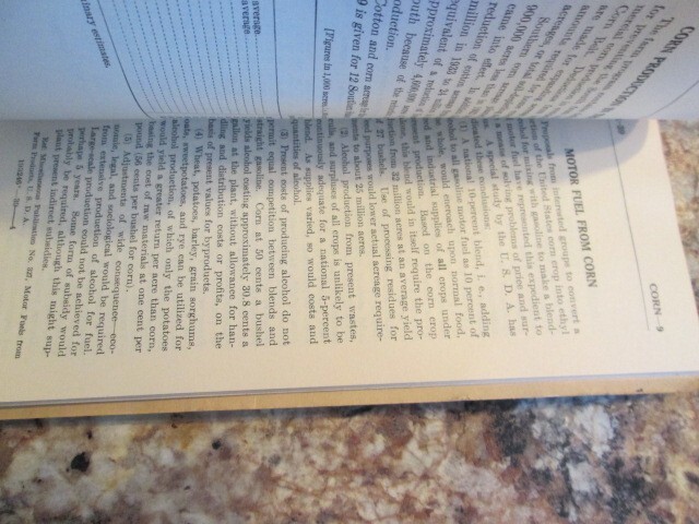 1939 US Dept. of Agriculture North Central Division Pamphlet