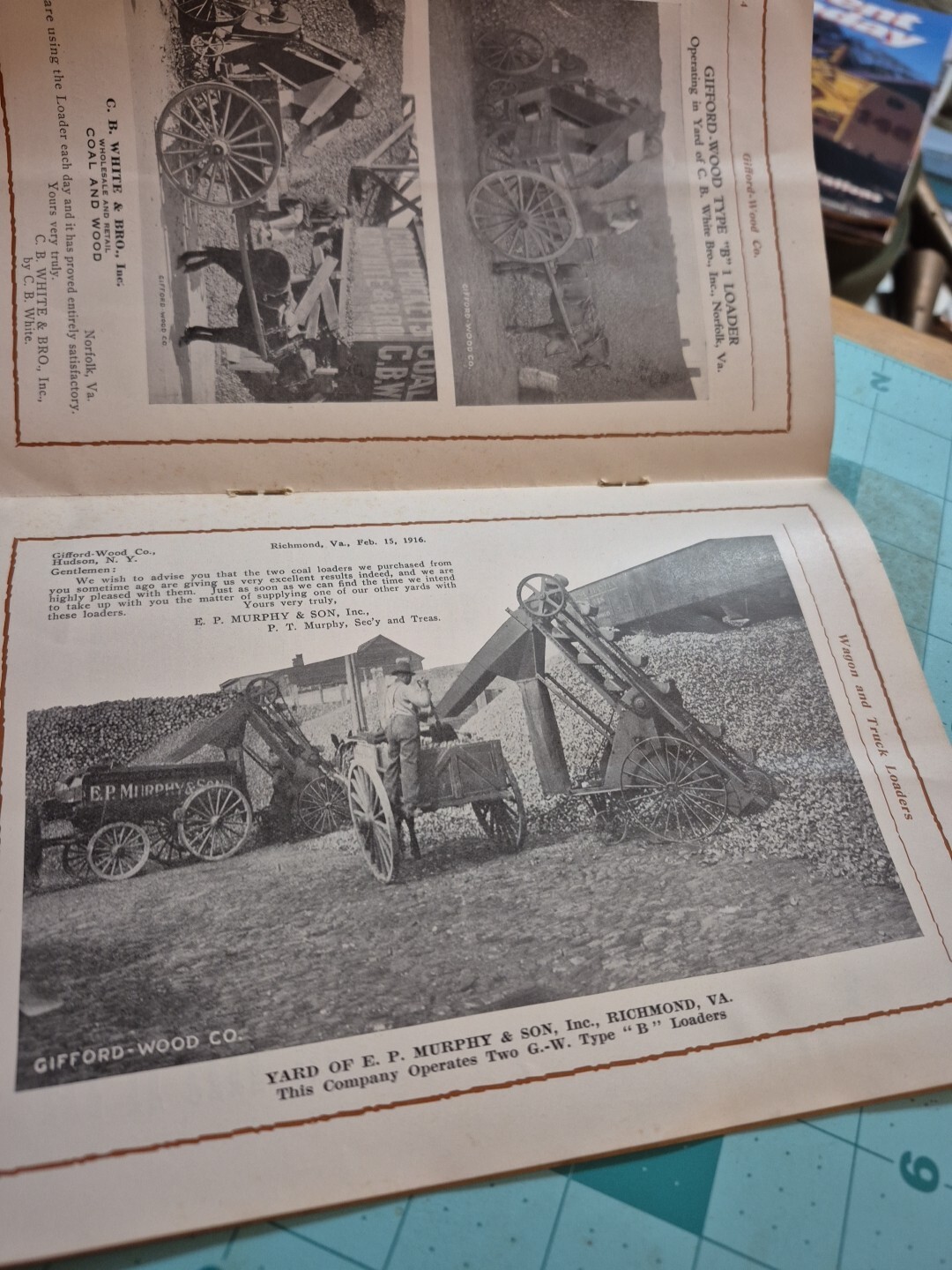 1916 Original Gifford-Wood Co. Wagon Loaders No. 22 Catalog