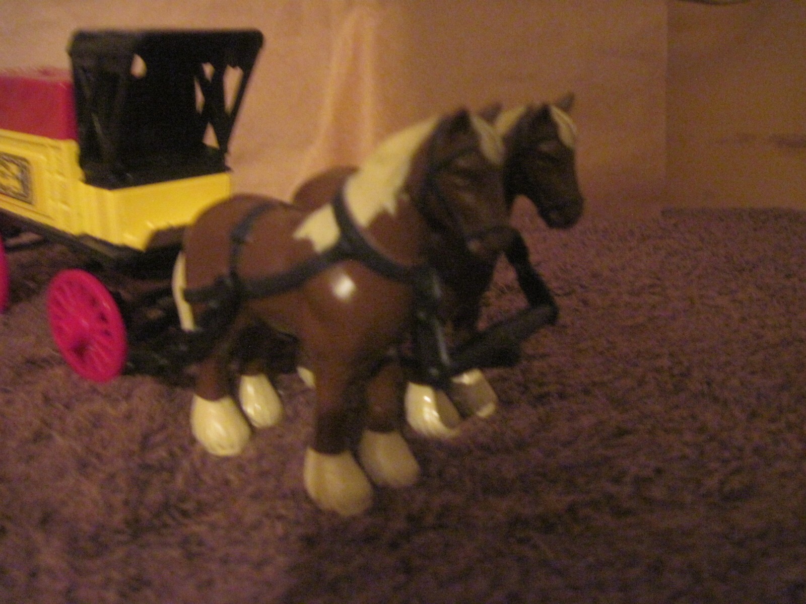 ERTL Farmer’s Almanac Horse and Delivery Wagon, Very Good Condition