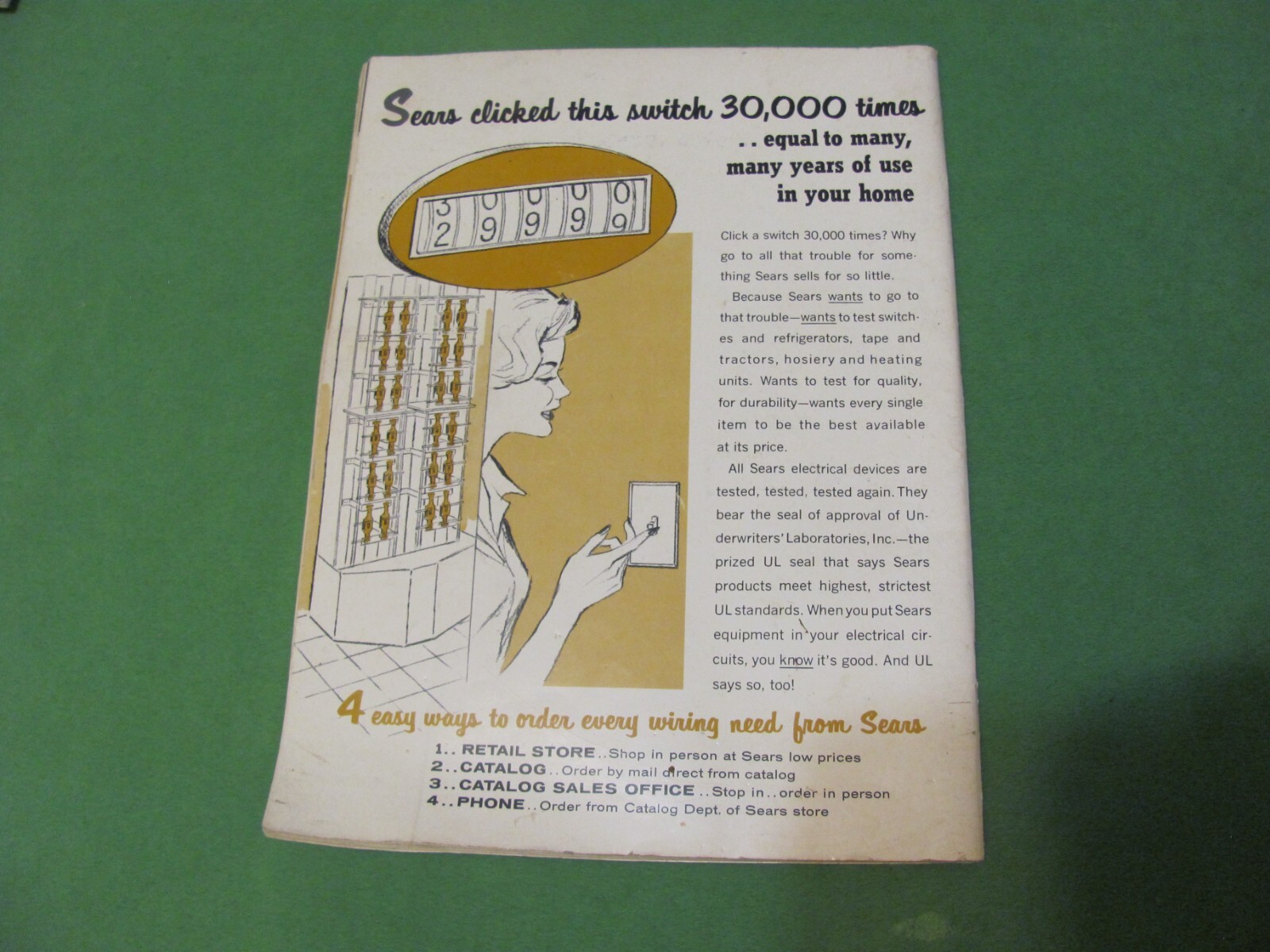 Vintage Simplified Electric Wiring Handbook 1964 Printed in USA.