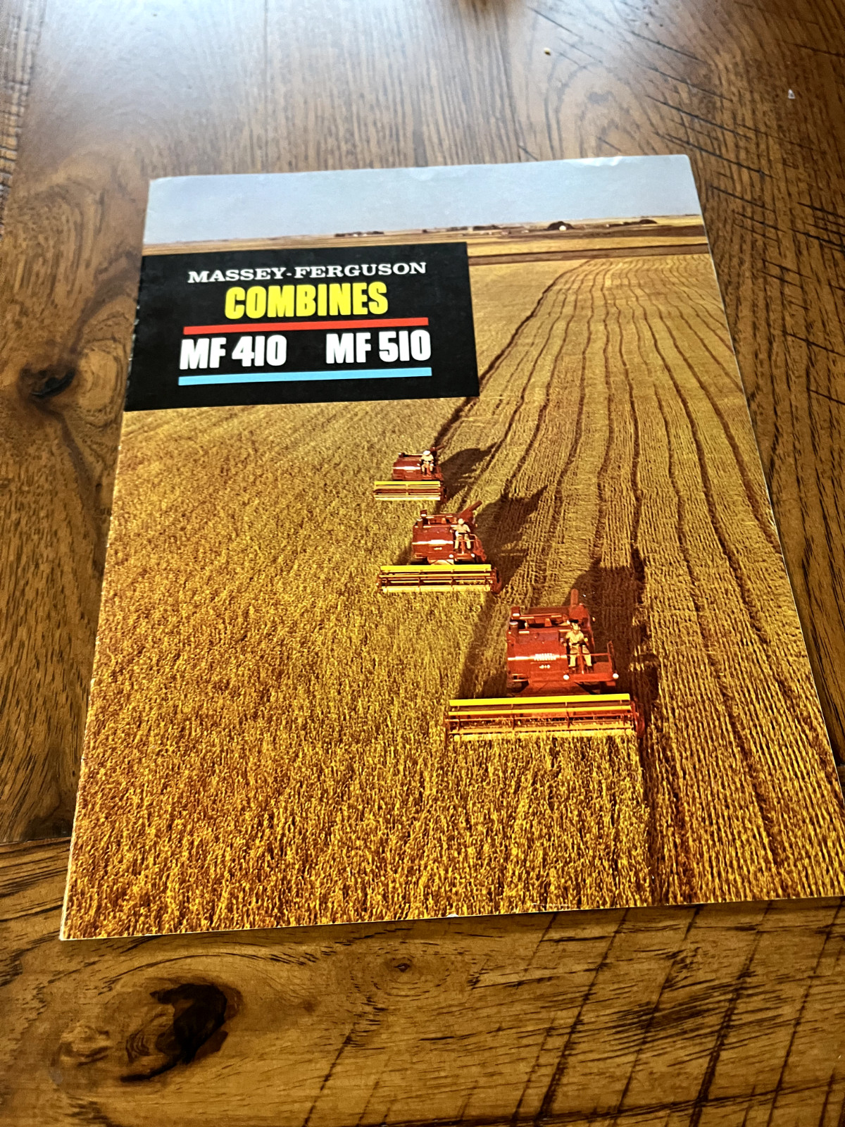 Massey Ferguson 410 510 Combine Brochure FCCA