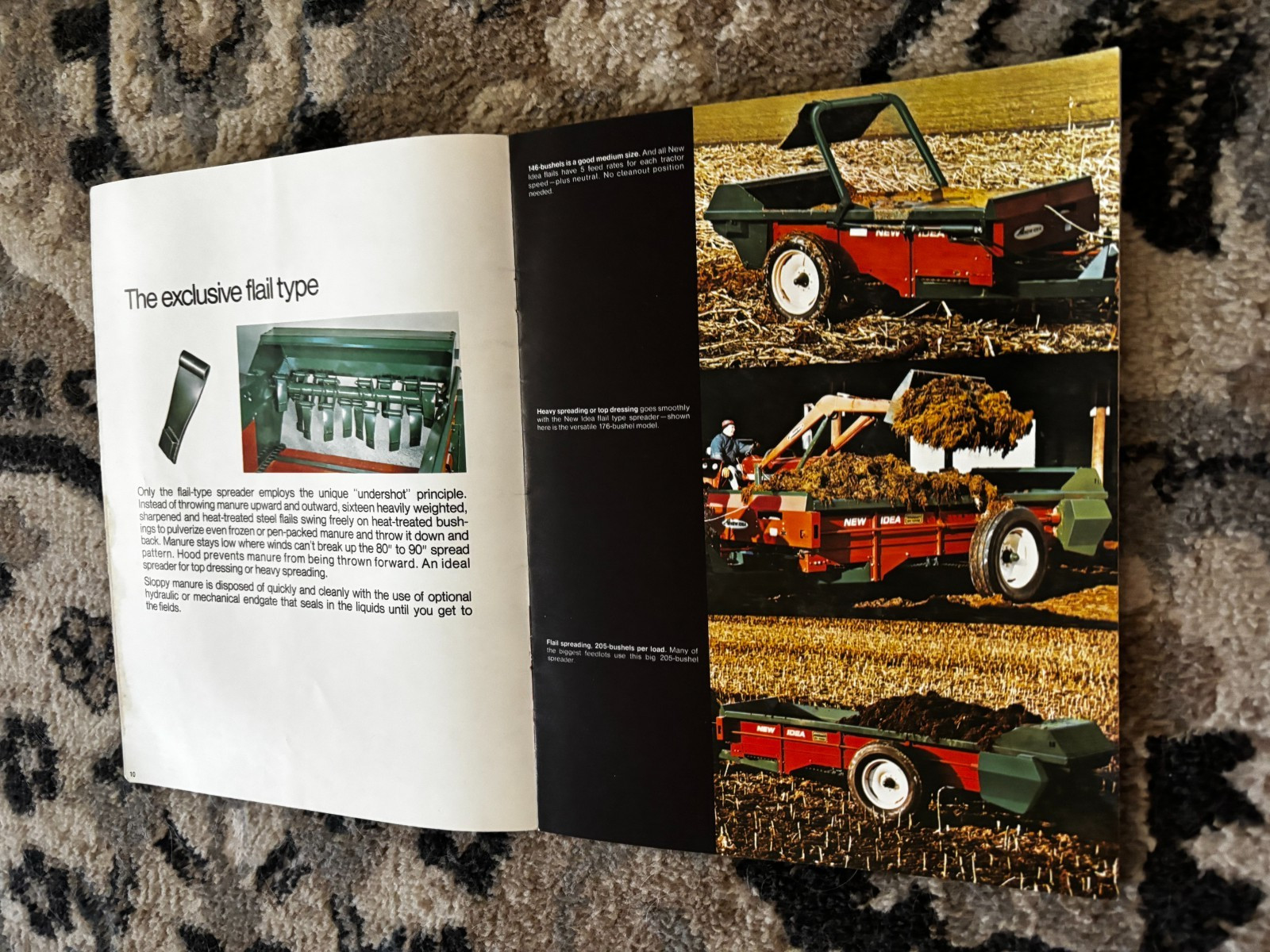 New Idea Manure Spreaders For 1974 Brochure DCPA26