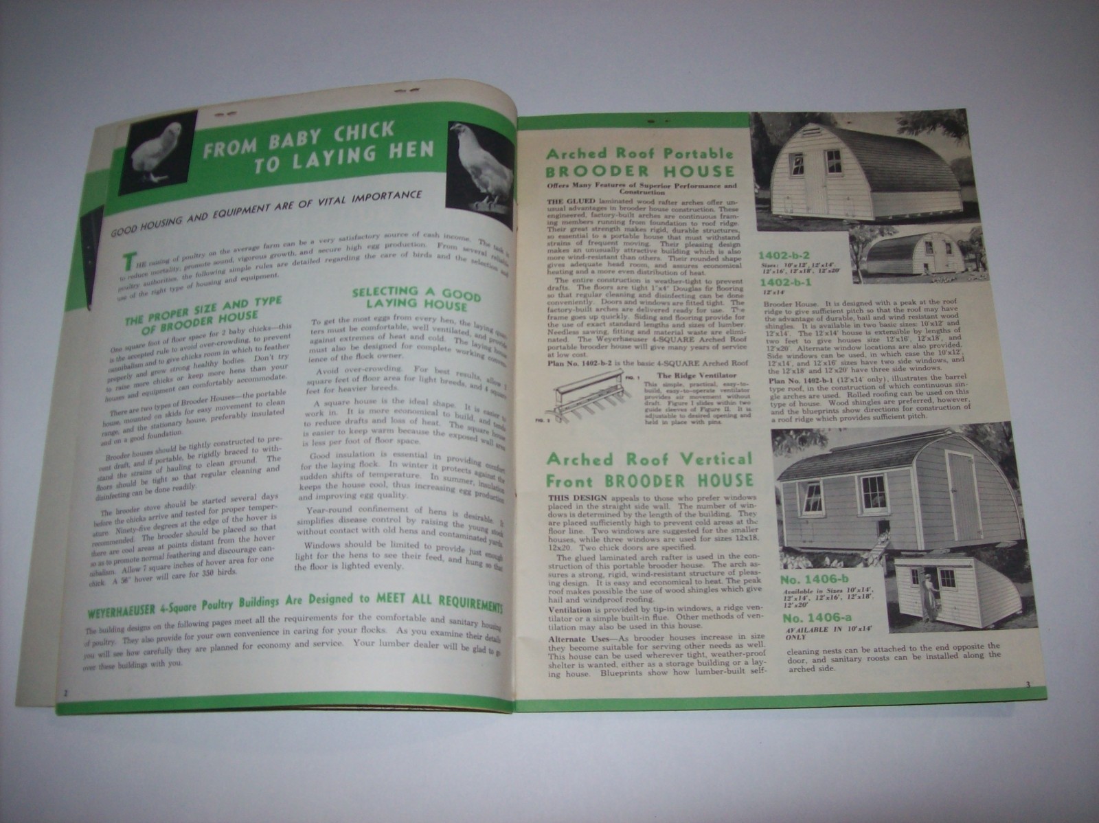 Vintage Weyerhaeuser 1949 Farm Building Service Catalog: Barns Stands Sheds, x