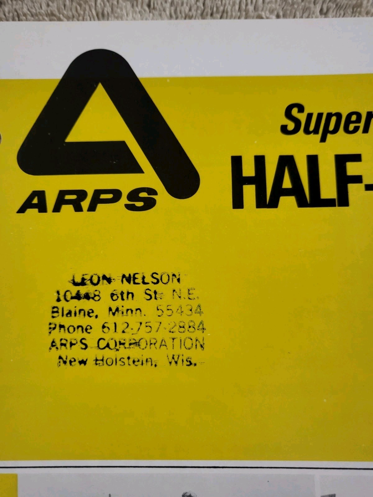 Vintage 1960’s ARPS Tire Traction BROCHURE Allis Chalmers Tractor Oliver IH IHC