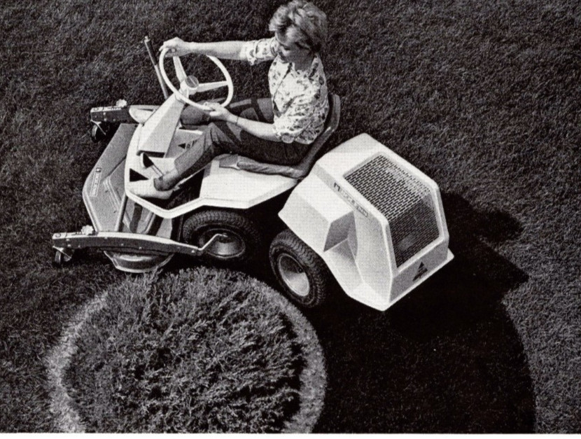 1966 Bolens Estate Keeper Riding Mower, Port Washington WI Print Ad 6.5″ x 10″