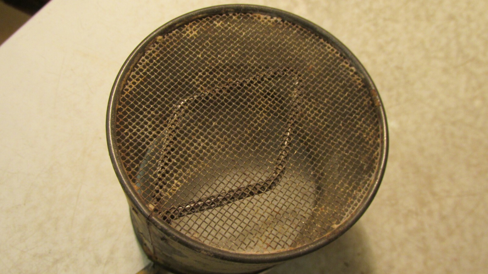 Antique Flour Sifter Farmers Union Co. Store G.W. Boresh