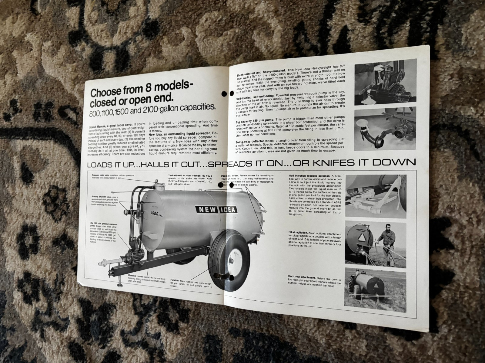 New Idea Liquid Spreaders For 1971 Brochure DCPA26