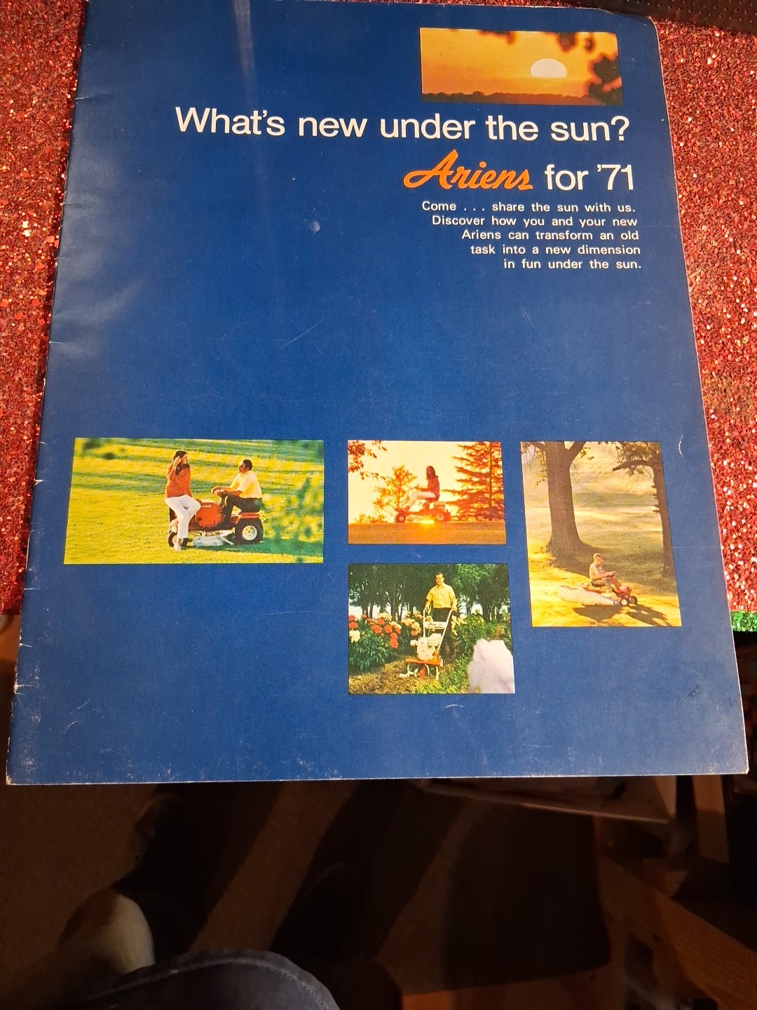 What’s new ariens 1971 lawn tractors booklet brochure Tillers Mowers Free Shippi