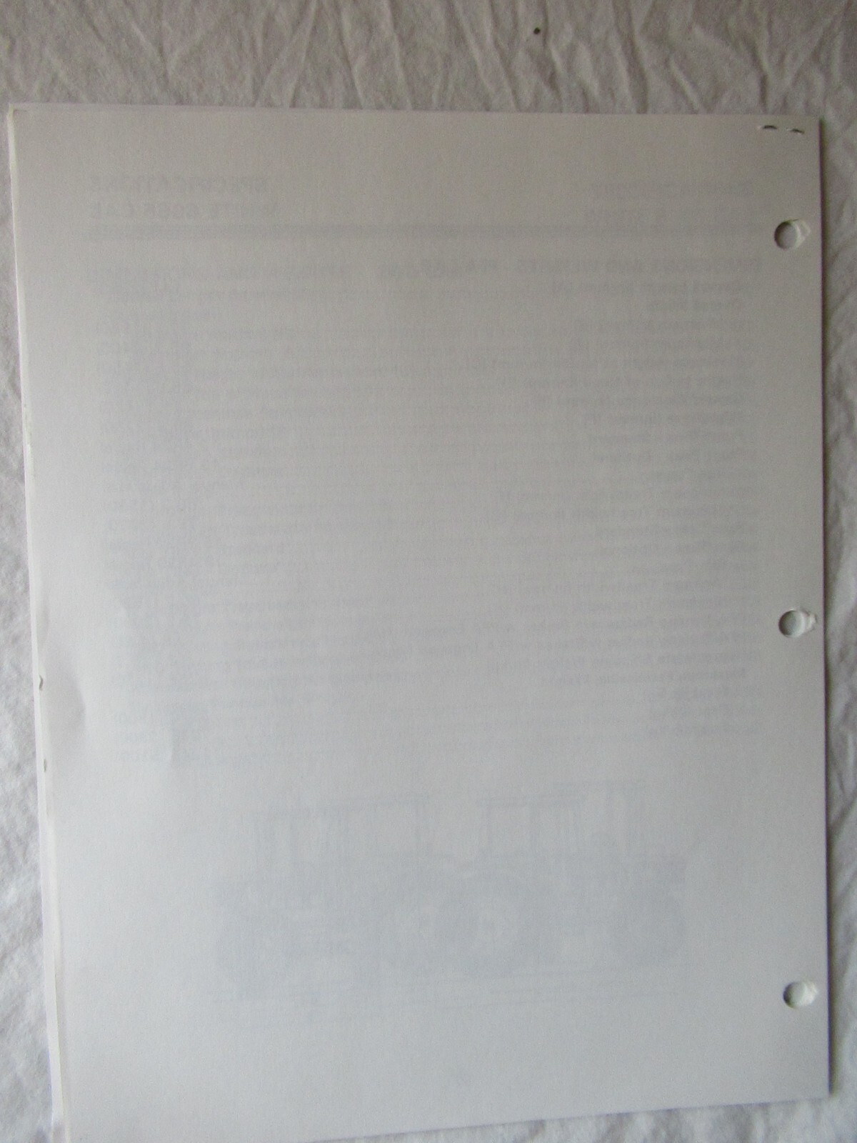 AGCO White 6000 6065 Tractor Cab Technical Specifications Dealer Only Manual