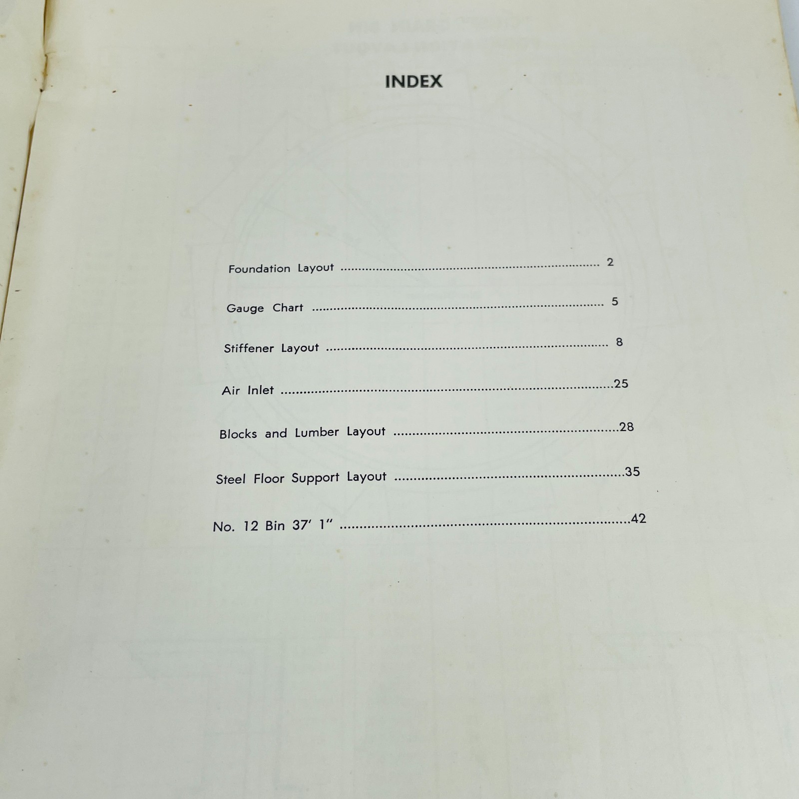 Vintage 1967 Chief Grain Bin ERECTION MANUAL Big Chief Grand Island NE Farm Ag