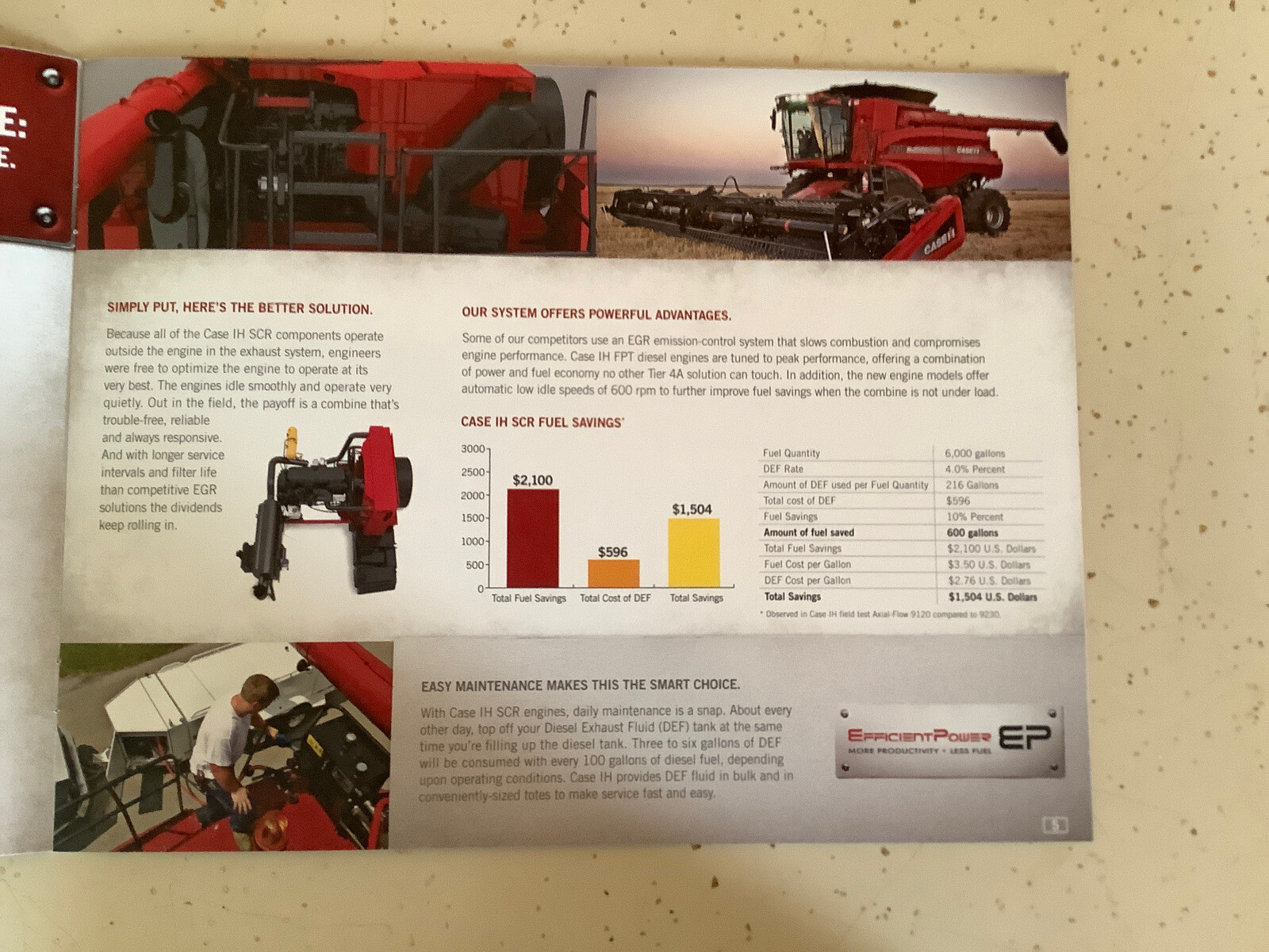 AXIAL-FLOW COMBINES NEW 2012 PREVIEW 12 PAGES 2011 Sales Brochure