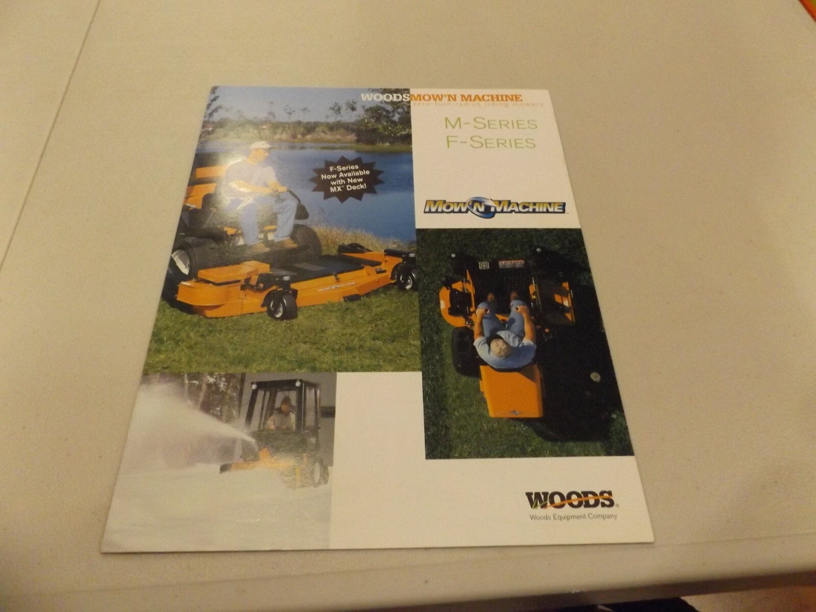 WOODS MOW’N MACHINE M-SERIES, F-SERIES, LIT. # B-02032-PR 2003