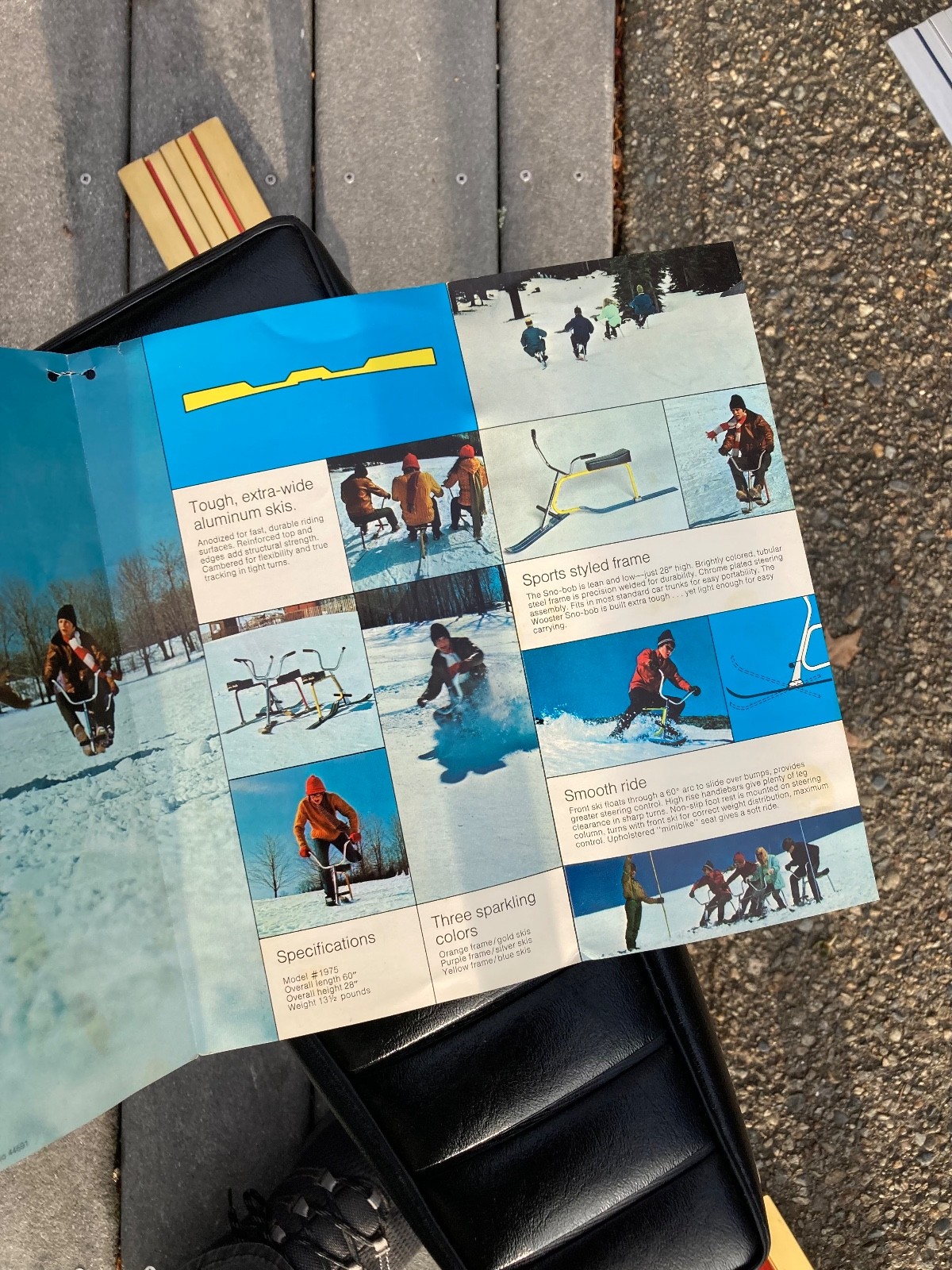 Wooster Sno Bob brochure