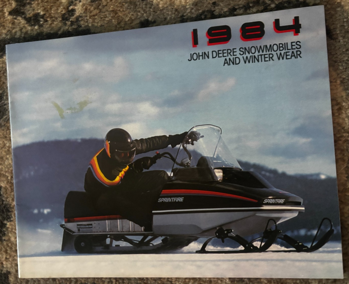 John Deere Snowmobiles & Winter Wear For 1984 Brochure DCPA26