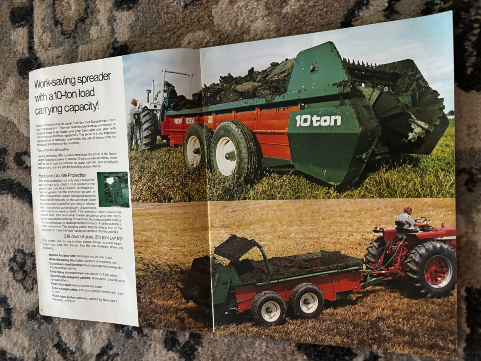 New Idea Manure Spreaders For 1974 Brochure DCPA26