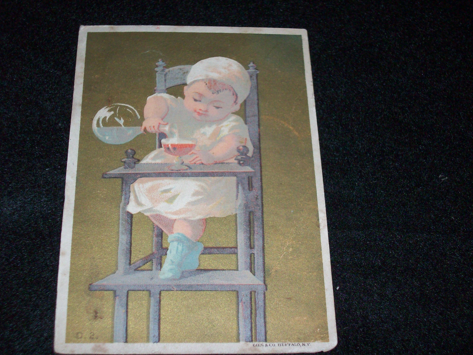Aultman-Miller & Co. 1800’s Trade Card Buckeye Mower & Dropper