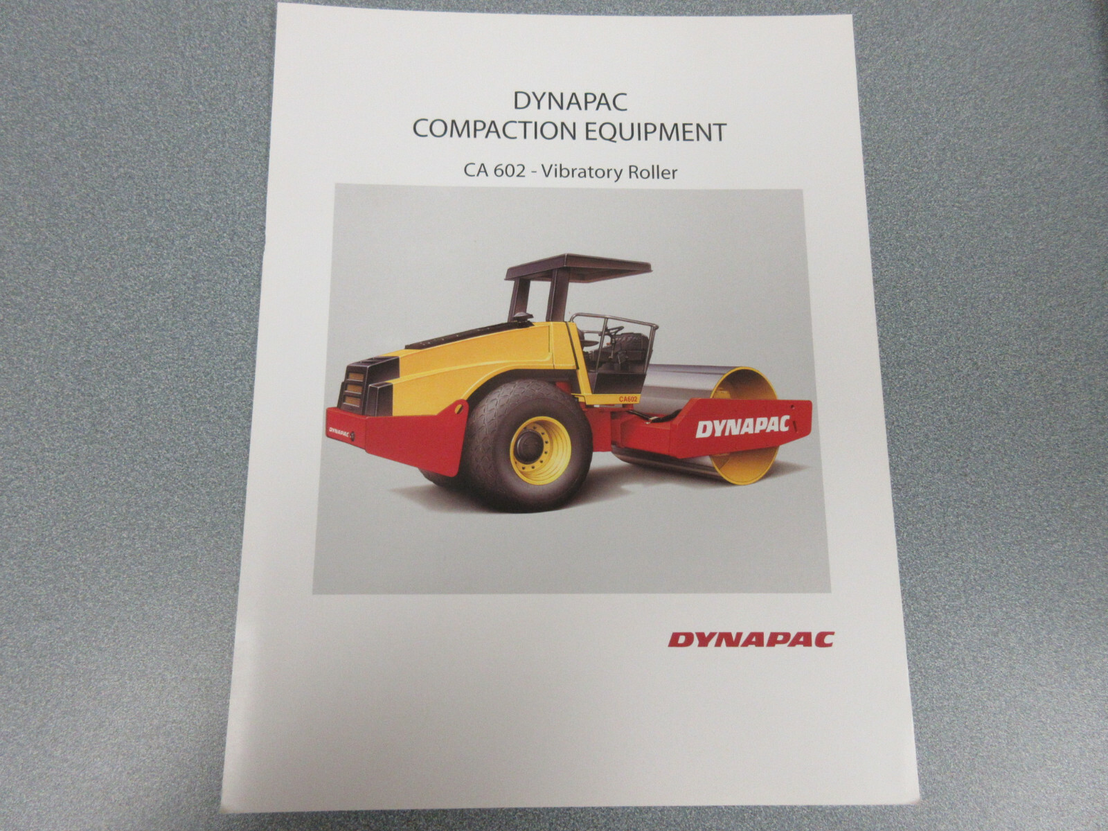 Dynapac CA602 Roller Compactor Brochure 2 Page