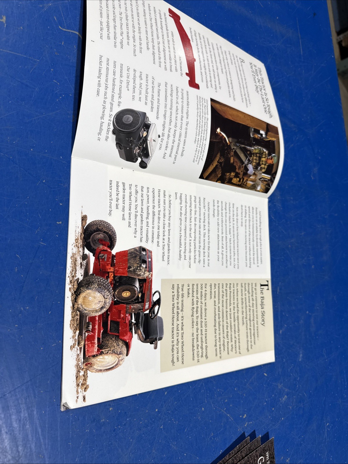 1991 Toro Wheel Horse Garden Tractors Brochure