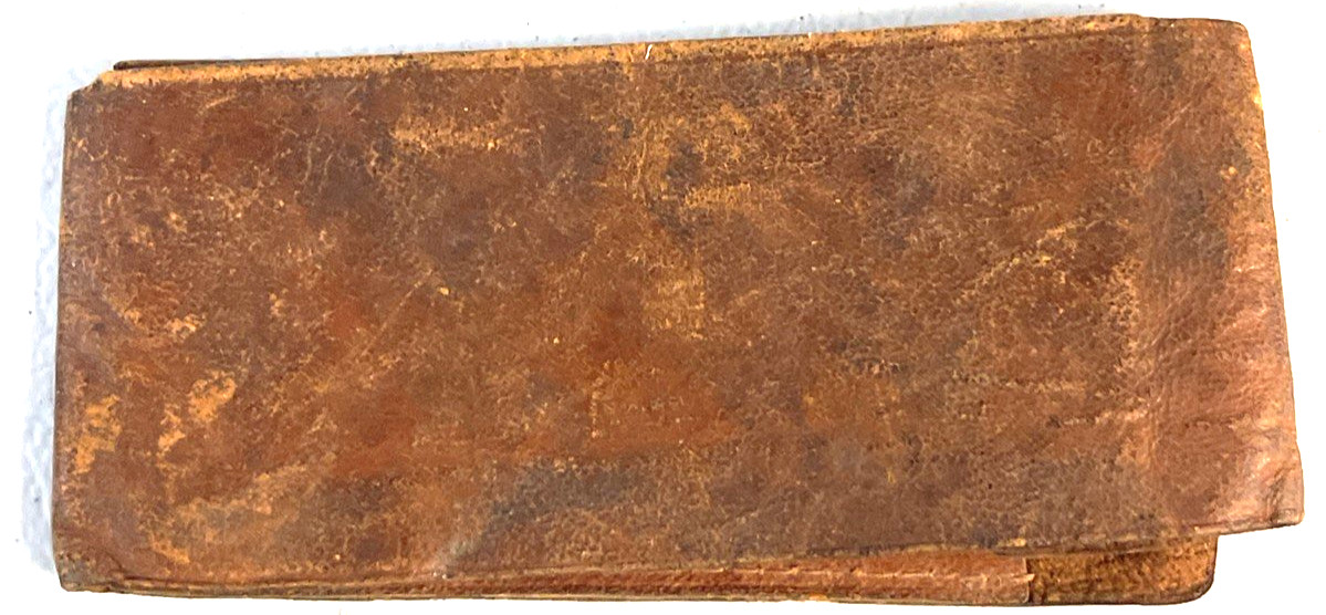 National Stockman Farm News Paper Small Leather Billfold