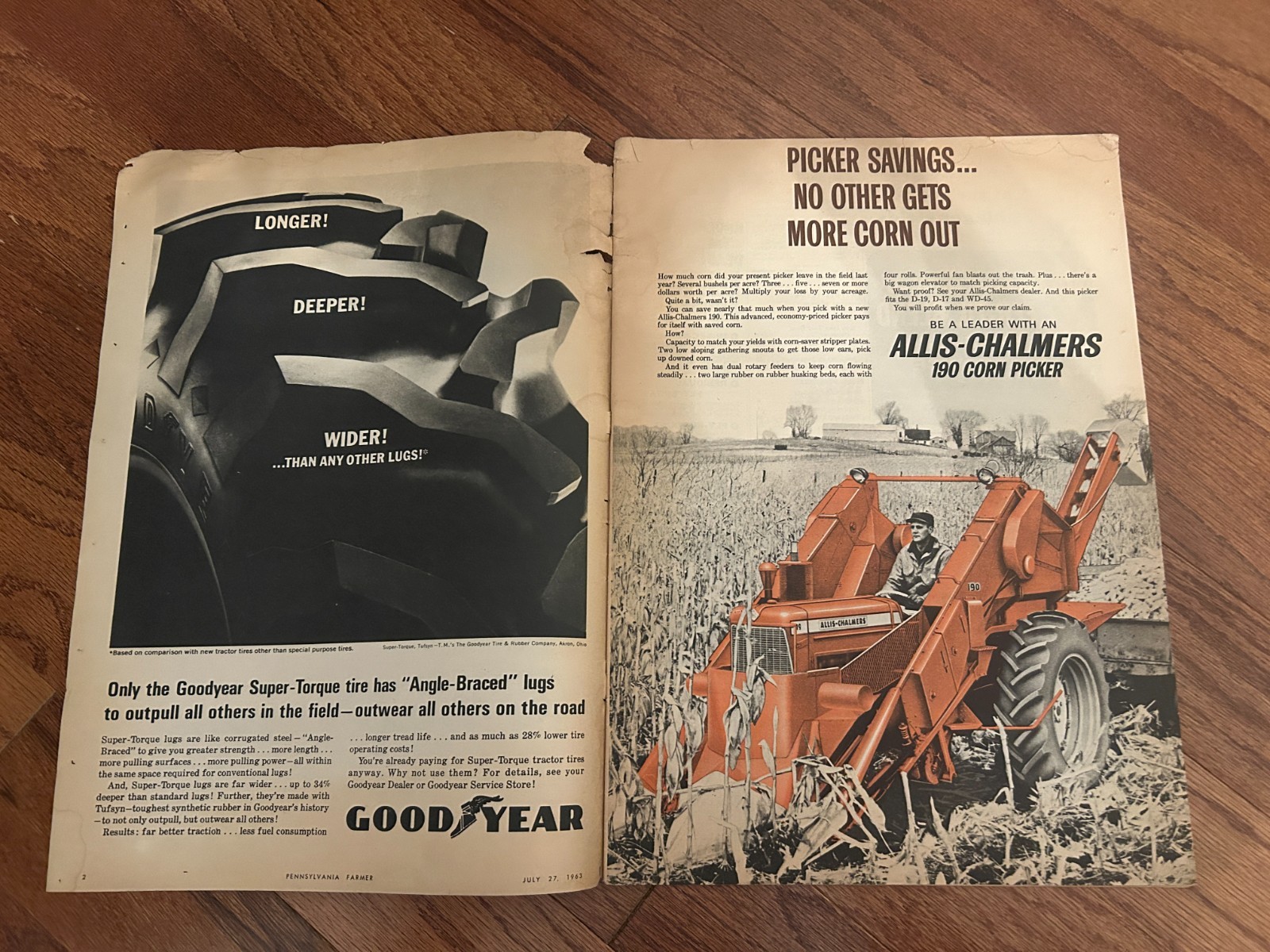 (5) Vintage {1962-1963} “PENNSYLVANIA FARMER” {Harrisburg} Magazine Lot, RARE!