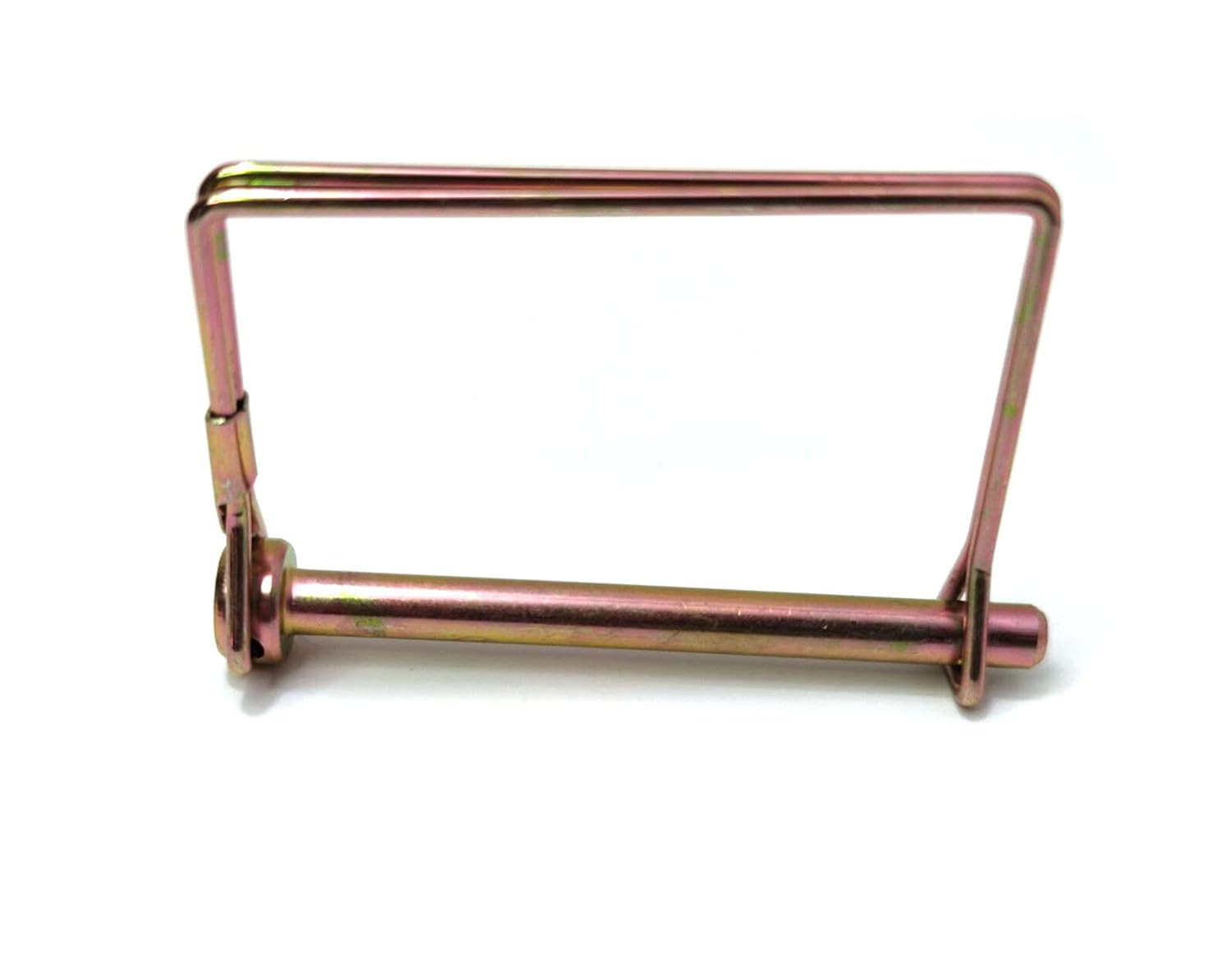 10PCS 1/4″ Wire Lock Hitch Pins Trailer Coupler PTO Safety Pins Gold