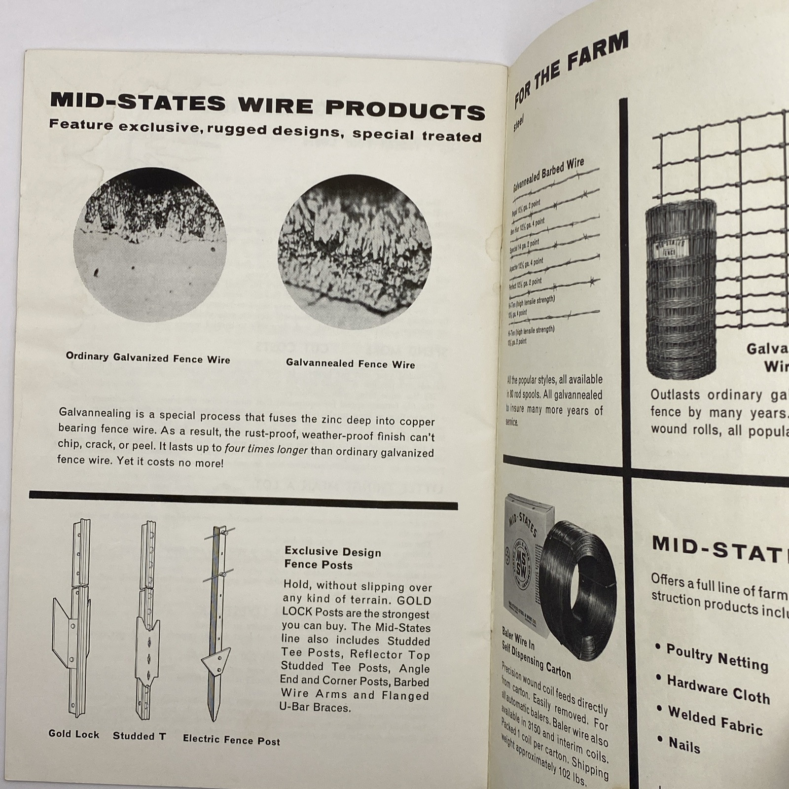 VTG Farm & Ranch Management HandBook Mid States Steel And Wire Co 1960s