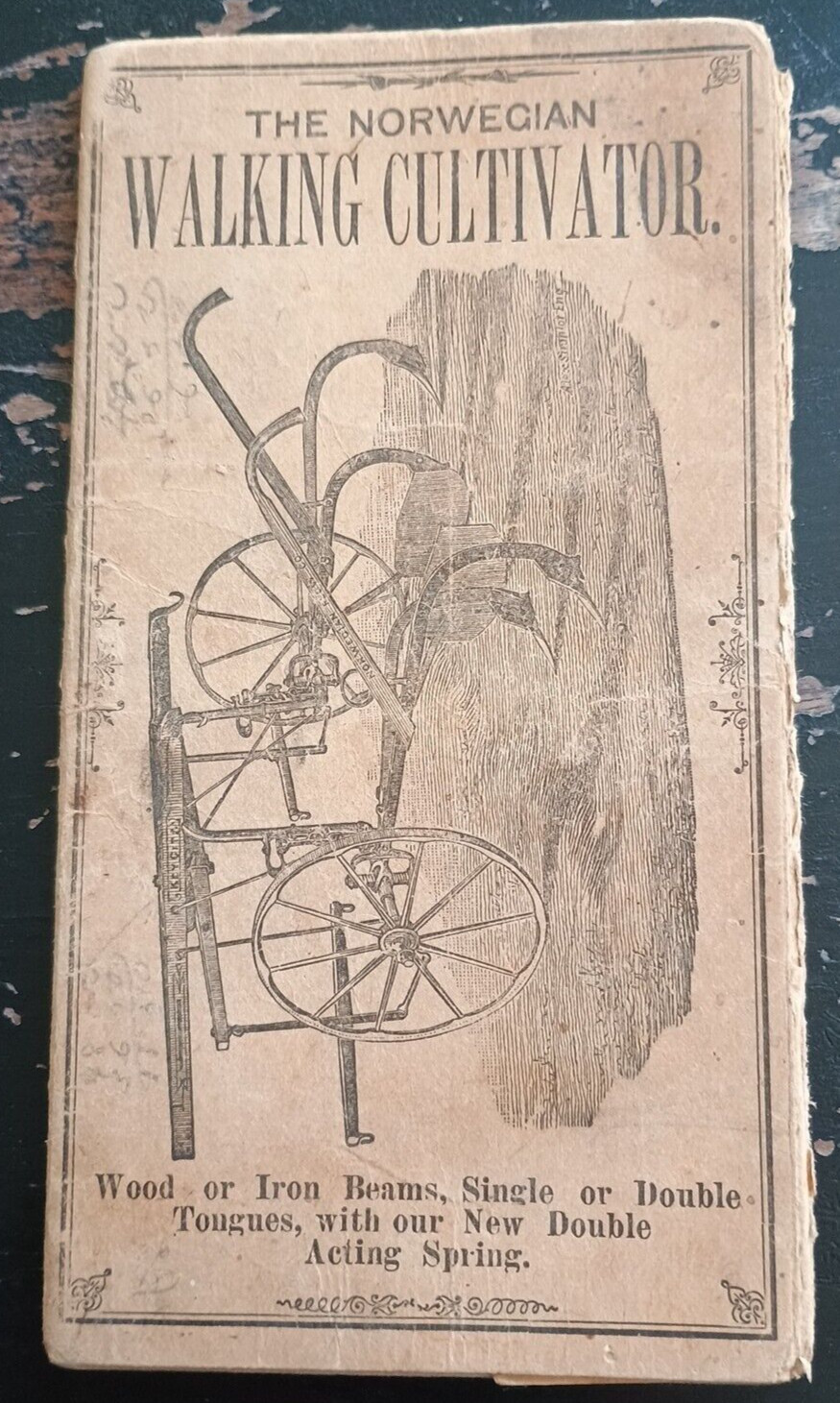1884 Norwegian Plow Co. Dubuque Iowa Illustrated Catalogue Agricultura Equipment