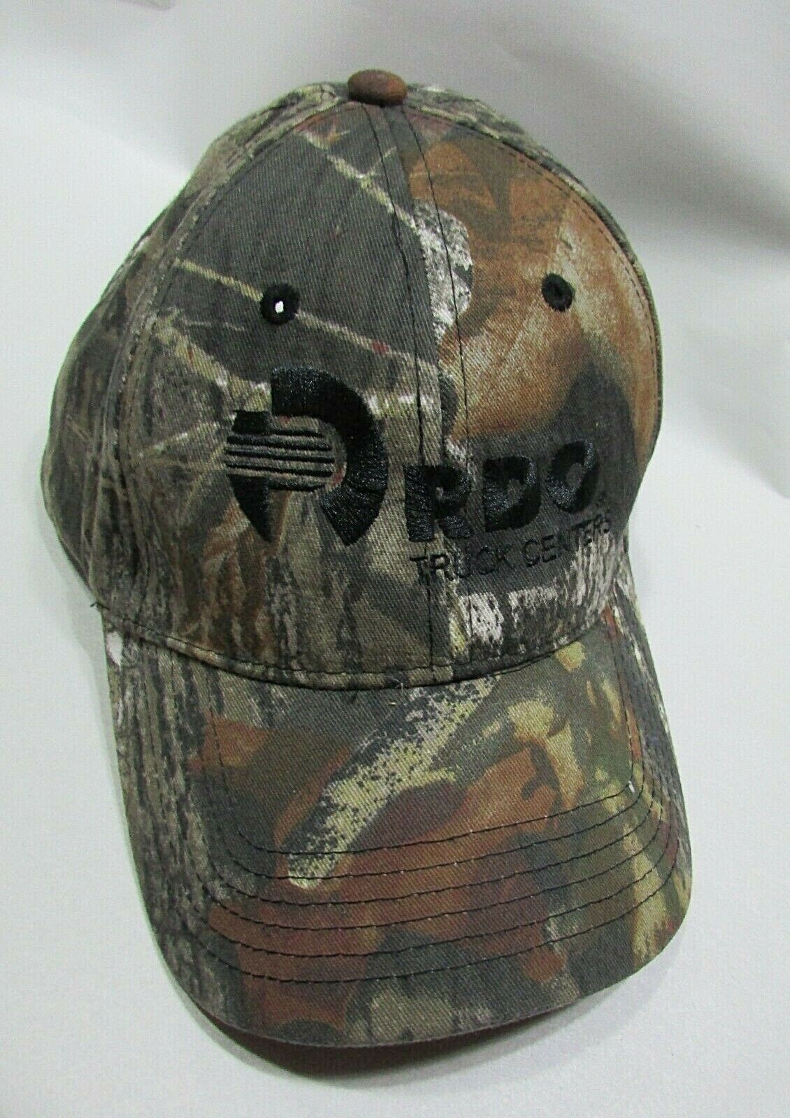 Old RDO Truck Center Vintage 1990’s Camouflage Farm Trucker Hat Ball Cap FREE SH