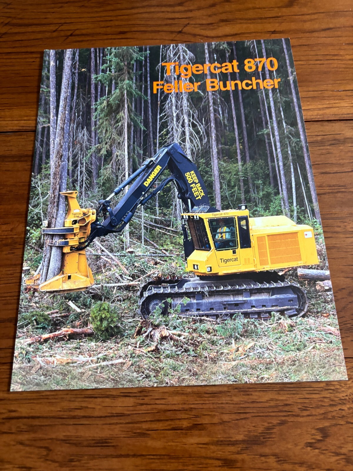 Tigercat 870 Feller Buncher Brochure FCCA24