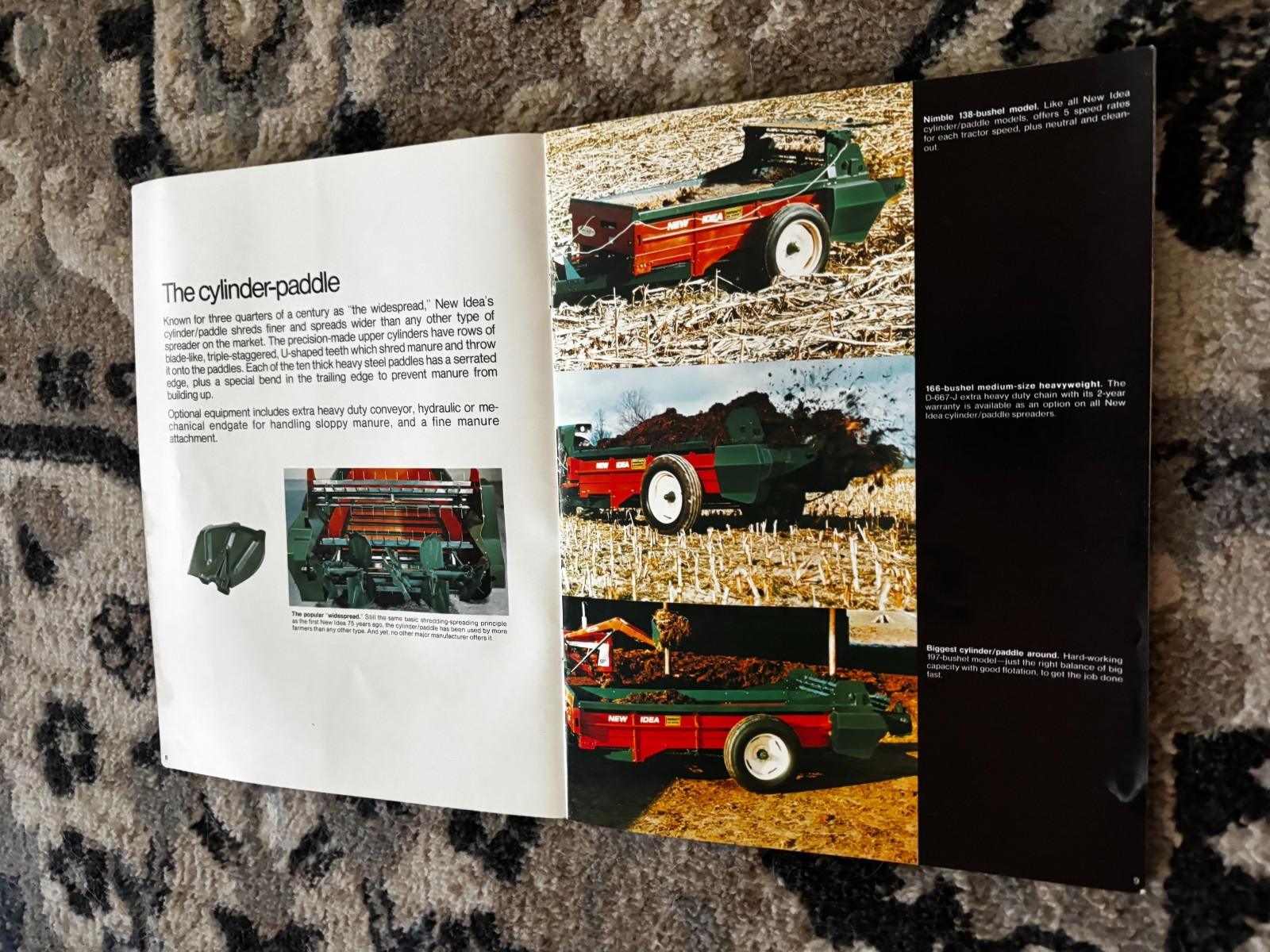 New Idea Manure Spreaders For 1974 Brochure DCPA26
