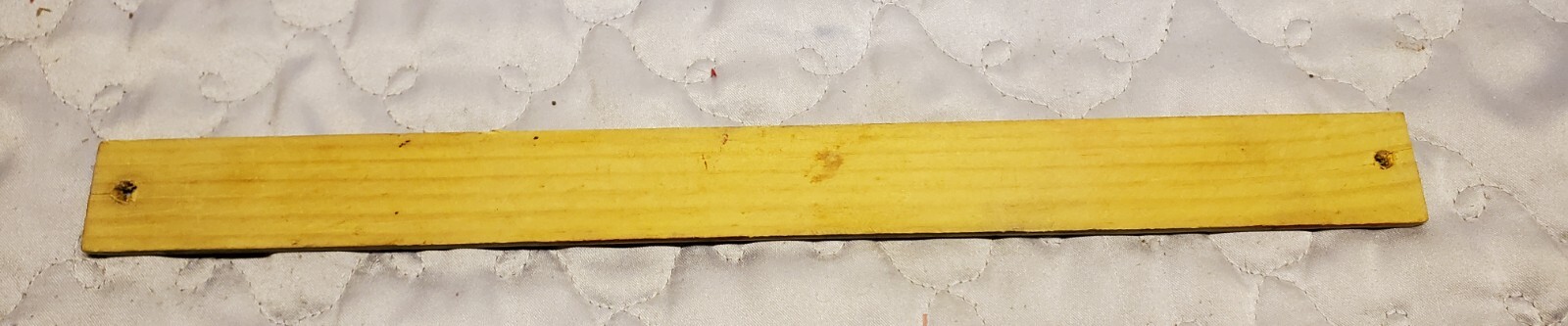 Wisconsin Elks Advertising 12″ Wood Ruler Drug Awareness Program