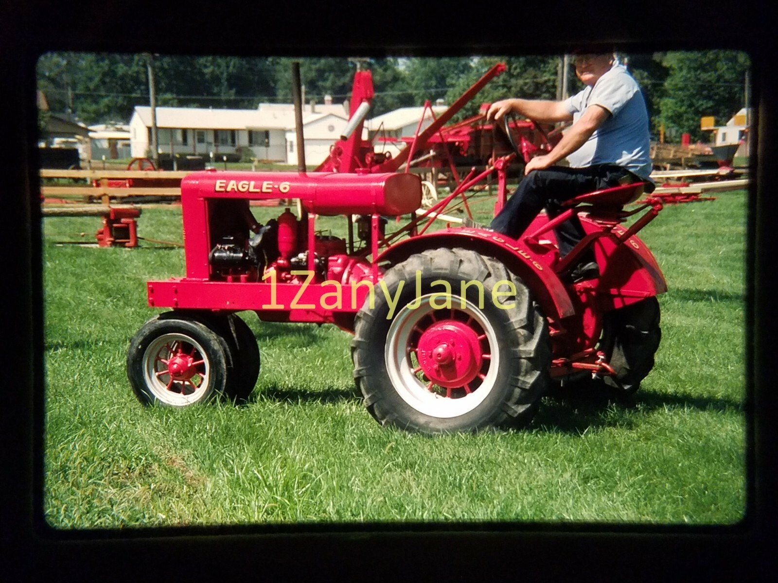 AC3802 35mm Slide of an Allis-Chalmers from MEDIA ARCHIVES EAGLE 6 TRACTOR