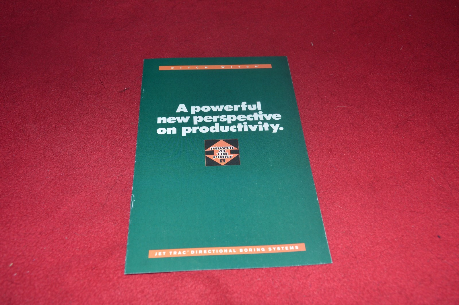 Ditch Witch Buyers Guide Dealer’s Brochure YABE16
